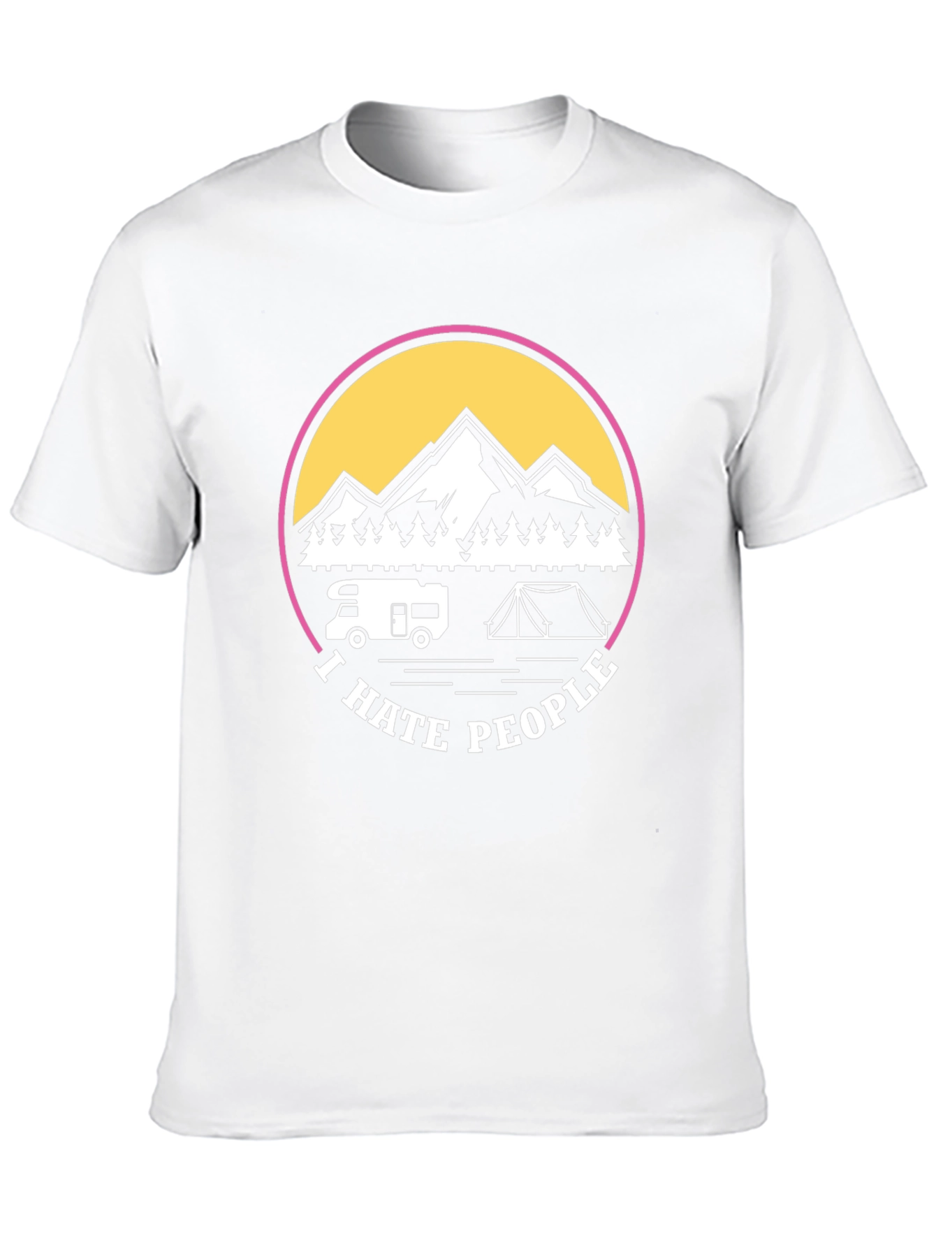 I Hate People Camping T-Shirt