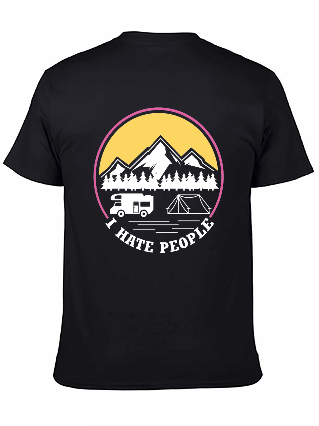 I Hate People Camping T-Shirt