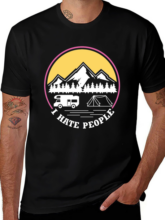 I Hate People Camping T-Shirt