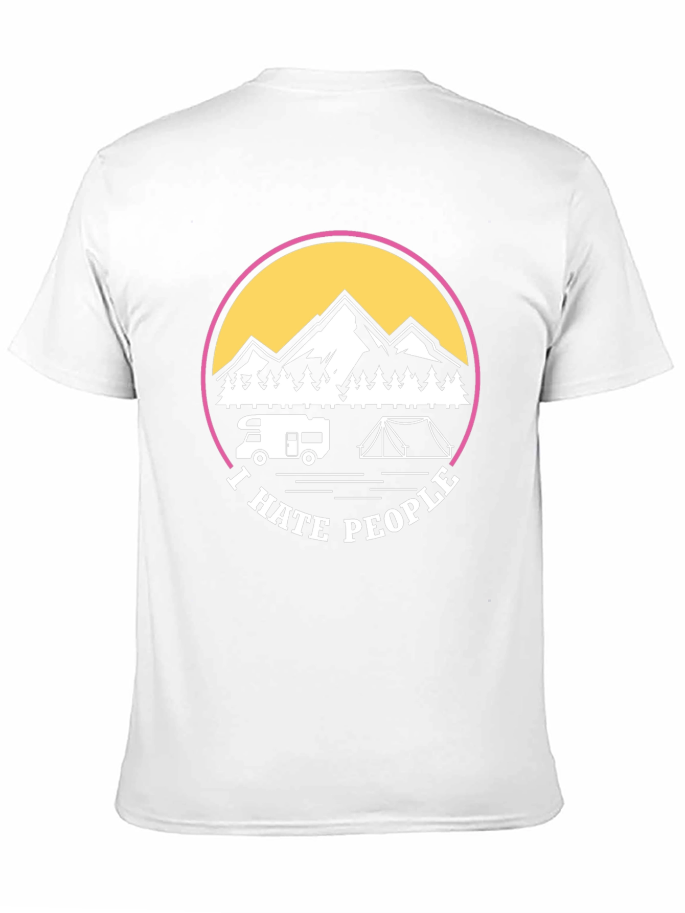 I Hate People Camping T-Shirt