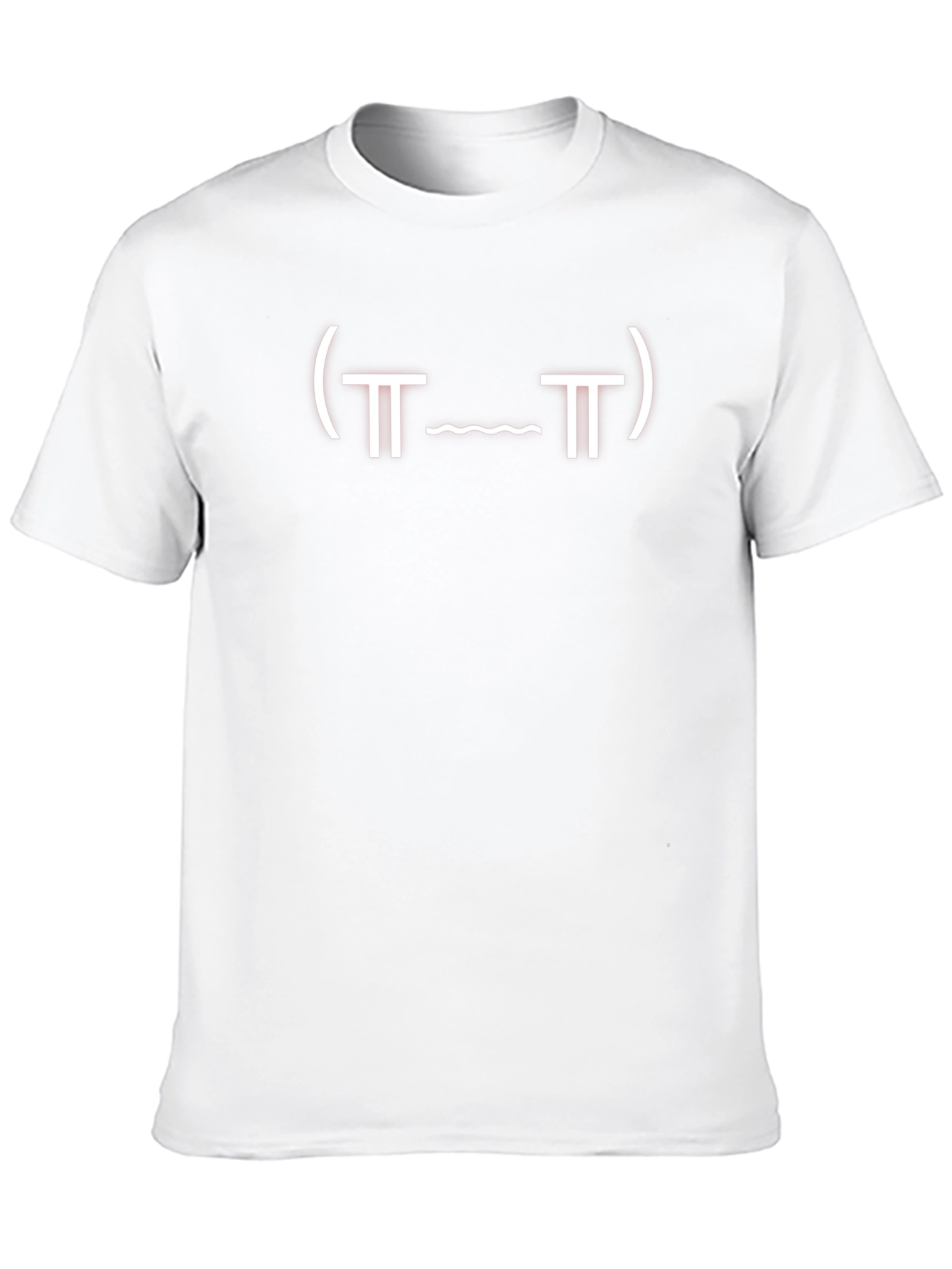 Black T-Shirt with Kawaii Face Design
