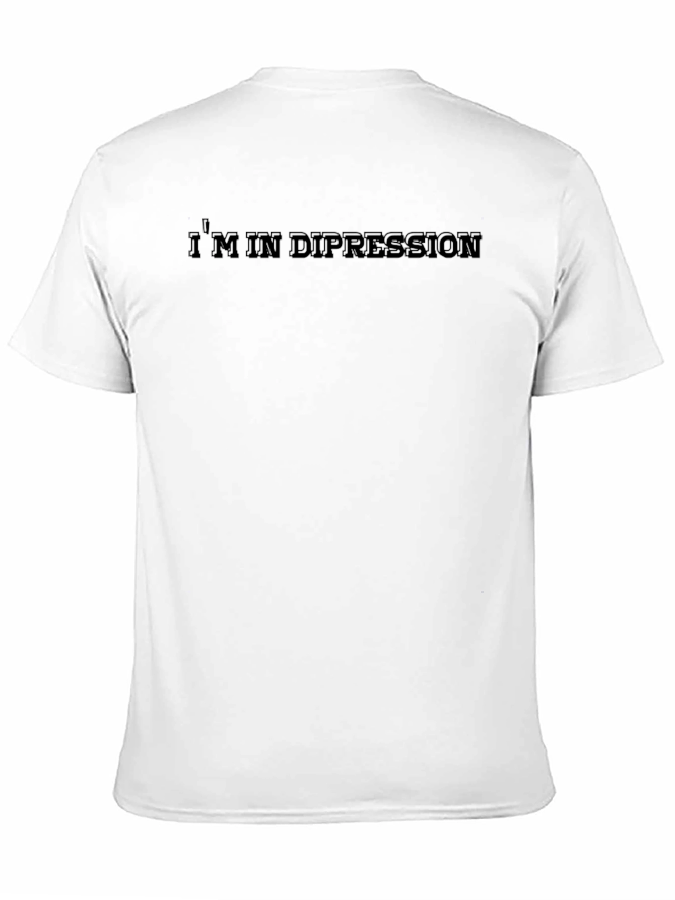 Im In Depression Black T-Shirt