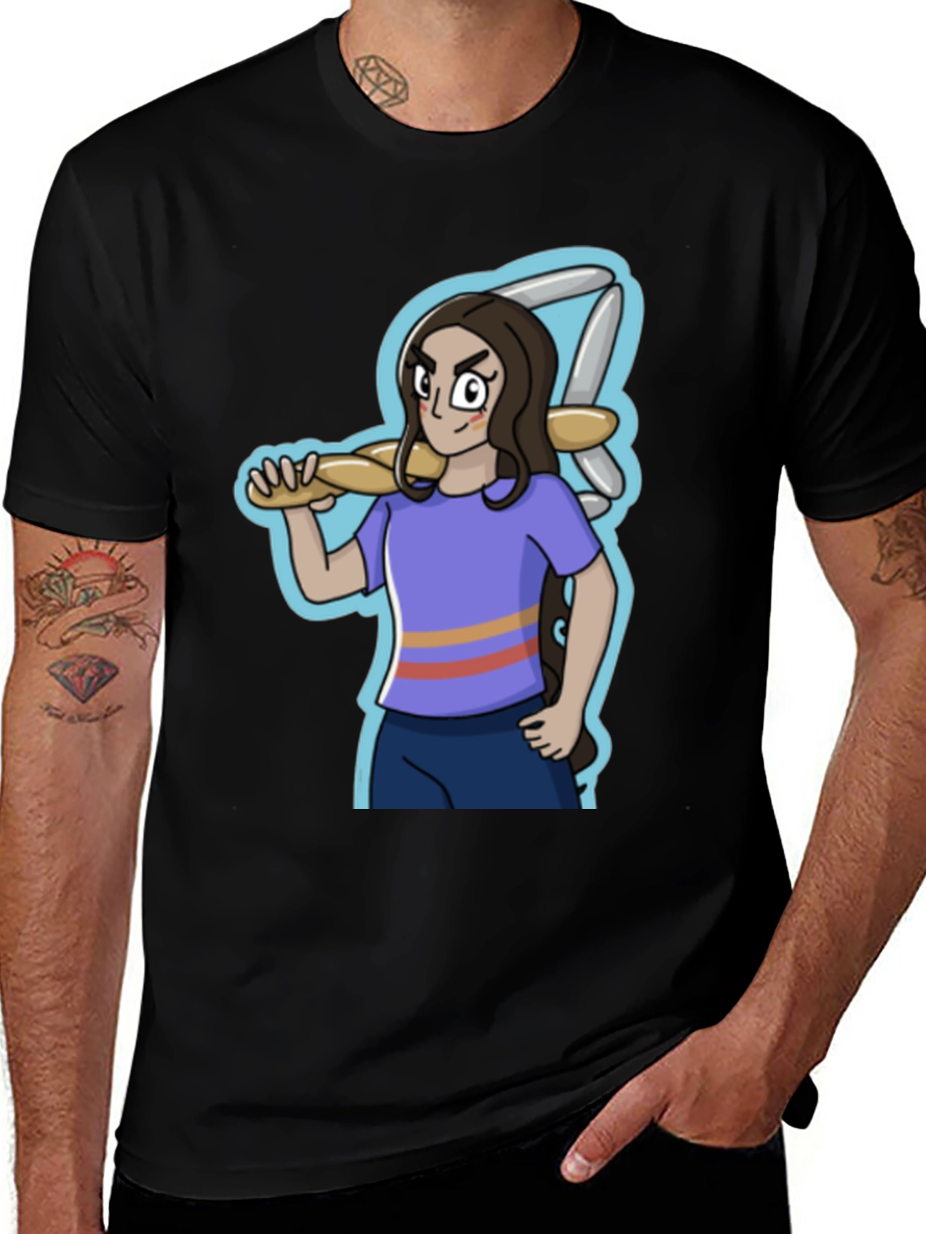 Cartoon Character T-Shirt
