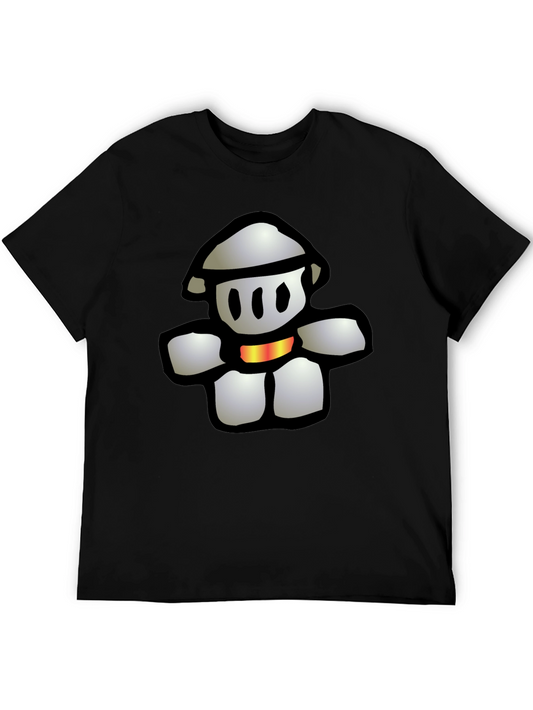 Retro Gamer Tee - Paper Mario Goomba Design