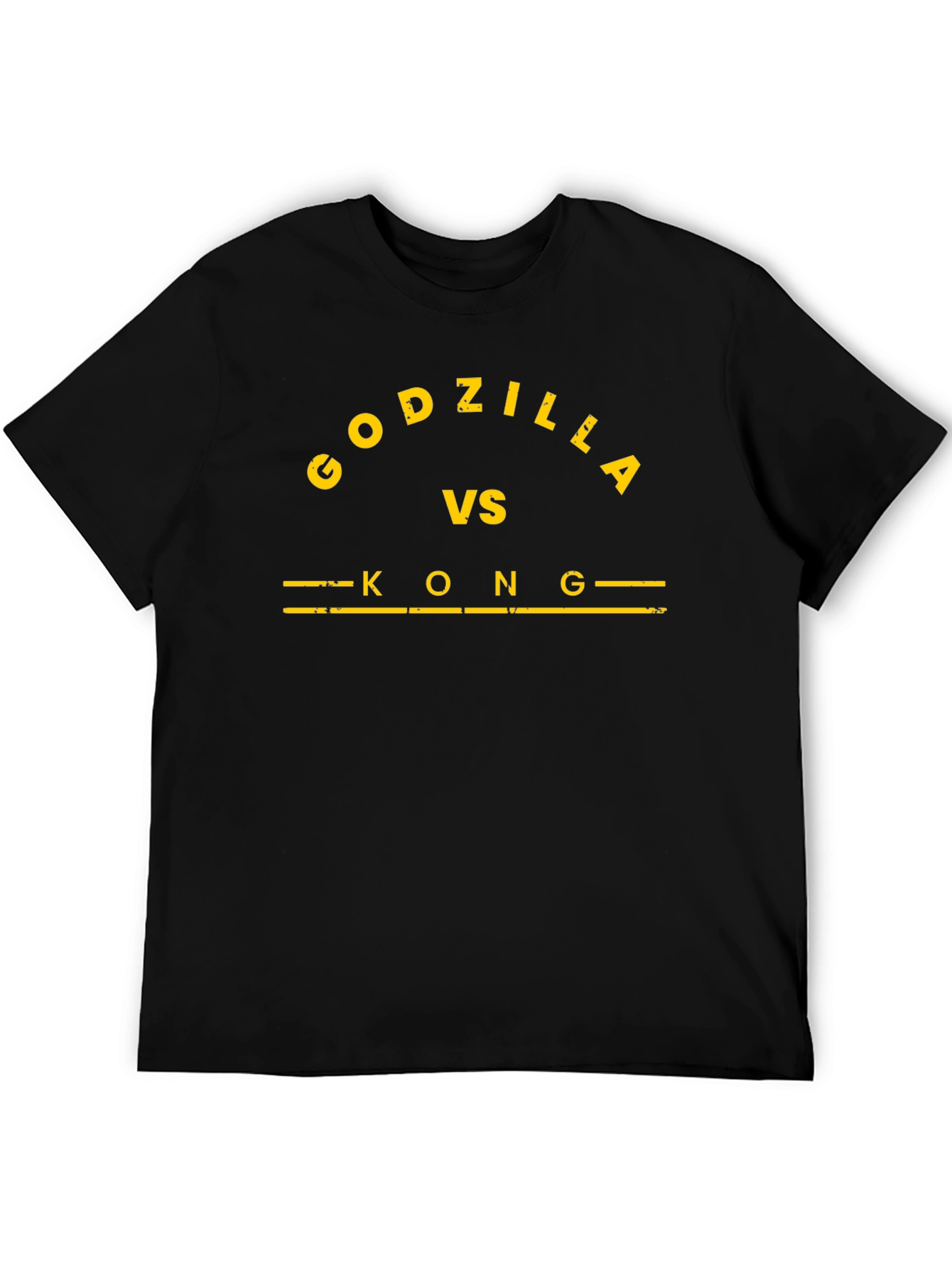Godzilla vs Kong Black T-Shirt