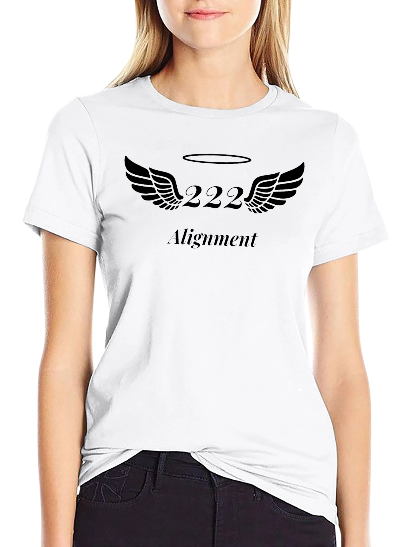 222 Alignment Graphic Tee - Angel Number T-Shirt