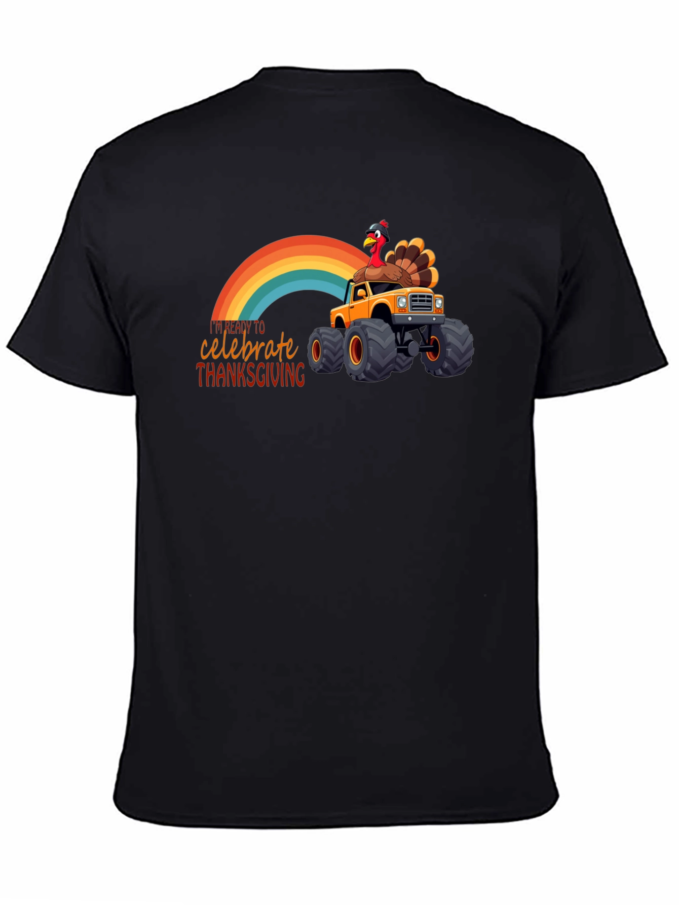 Thanksgiving Monster Truck T-Shirt
