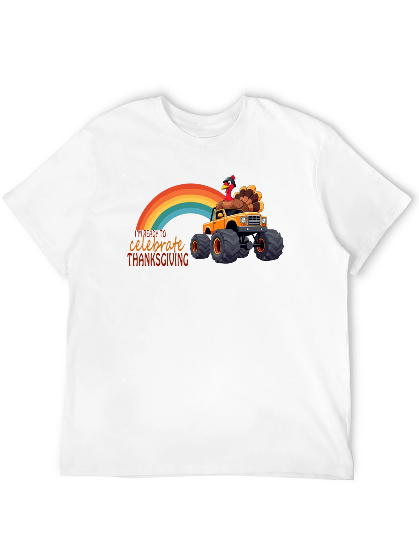Thanksgiving Monster Truck T-Shirt