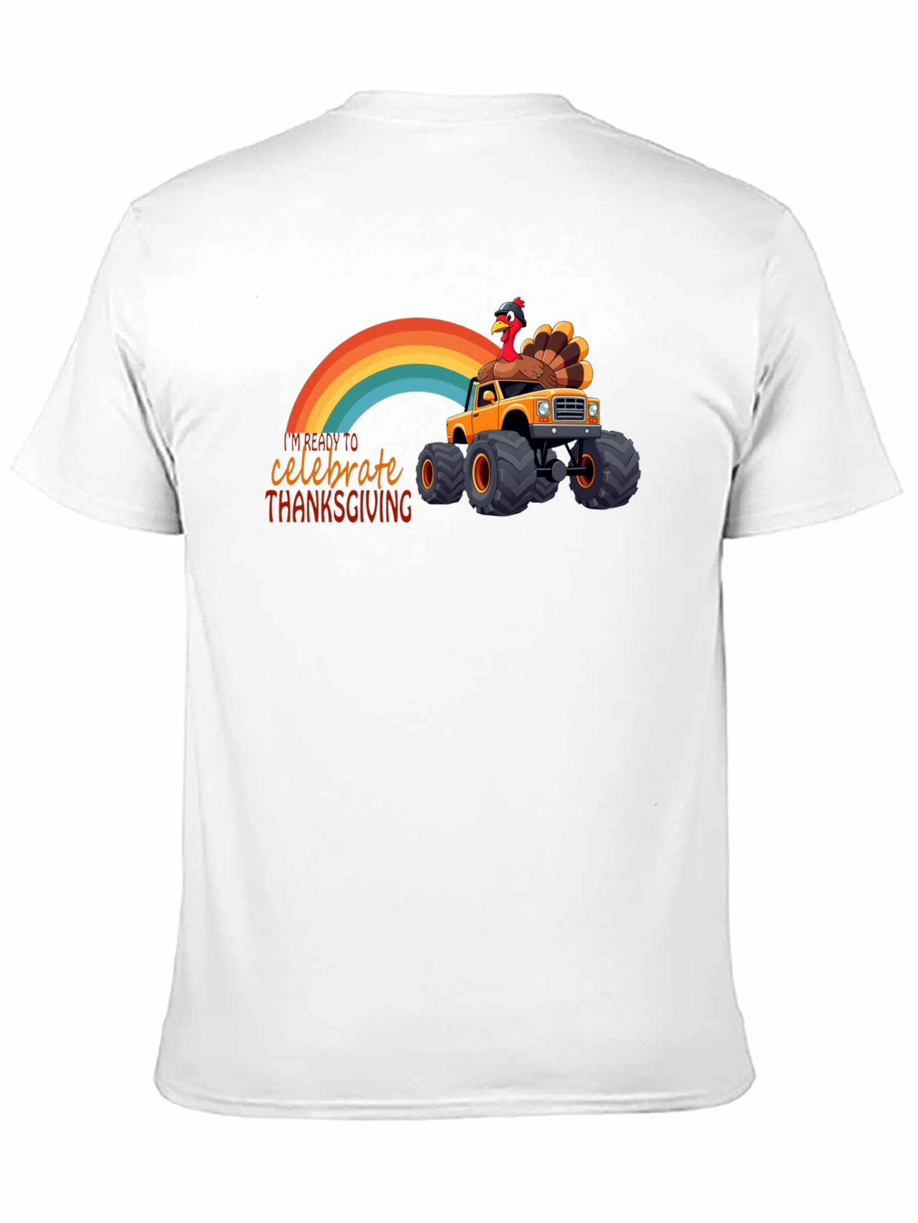 Thanksgiving Monster Truck T-Shirt