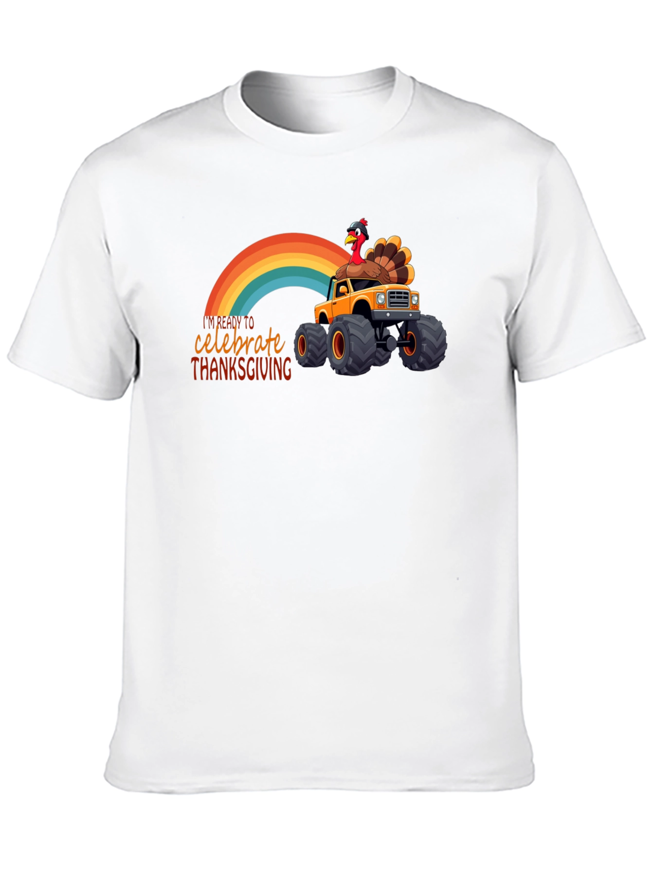 Thanksgiving Monster Truck T-Shirt