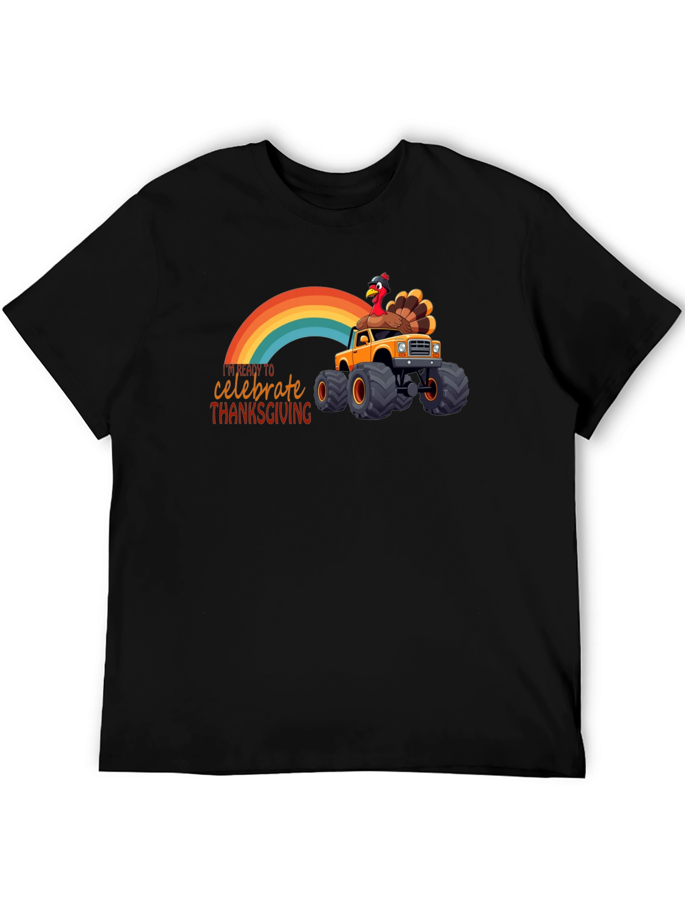 Thanksgiving Monster Truck T-Shirt