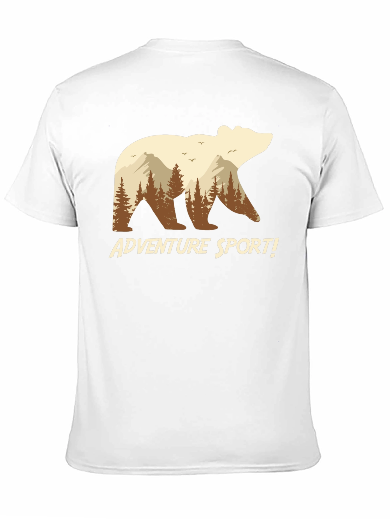 Adventure Sport Bear Graphic T-Shirt