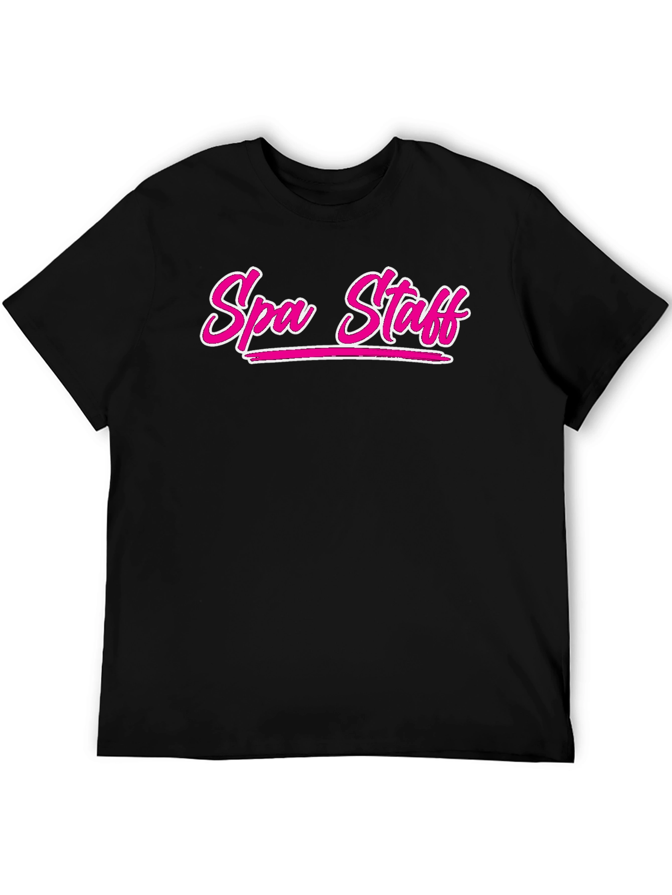 Spa Staff Black T-Shirt