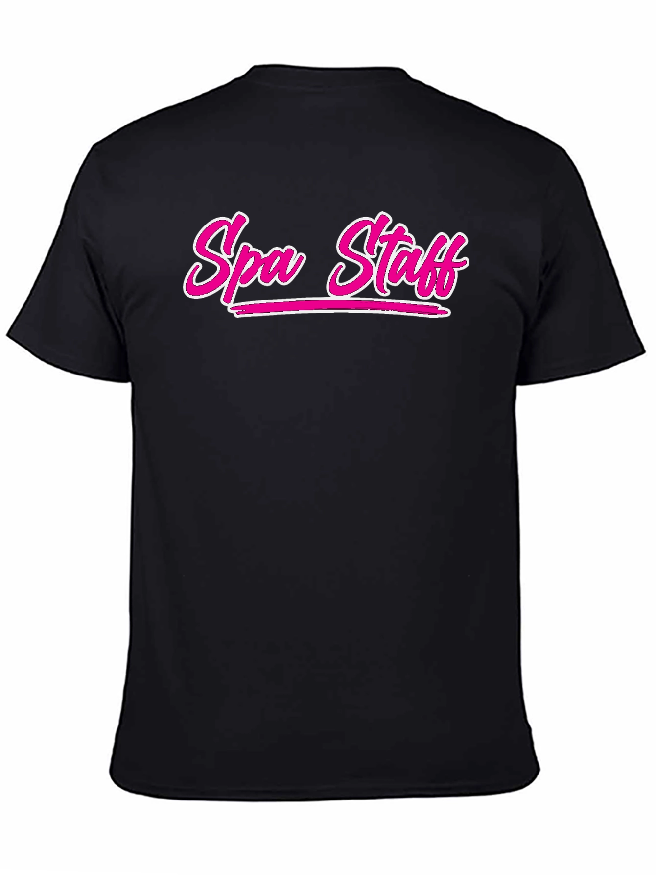 Spa Staff Black T-Shirt