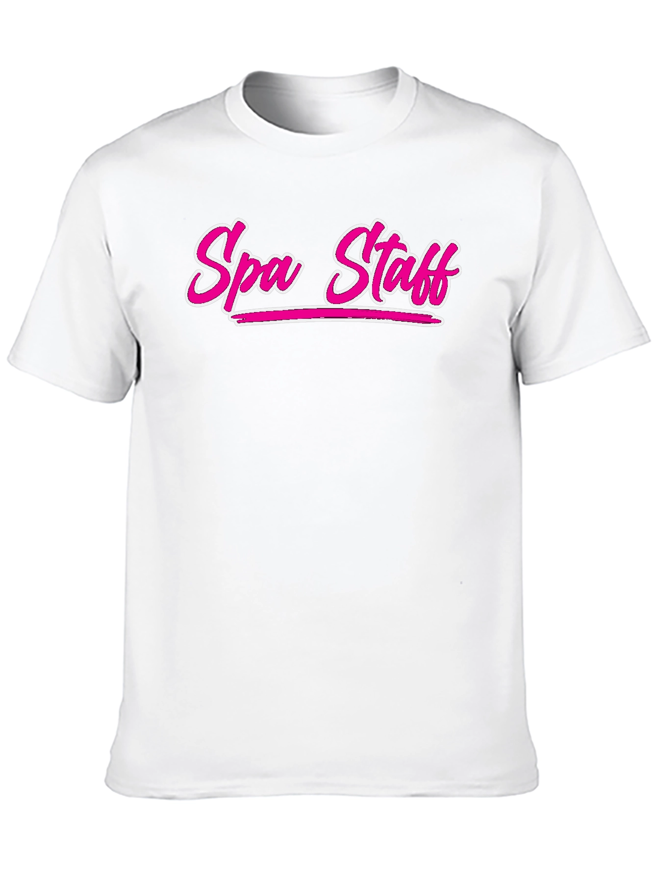 Spa Staff Black T-Shirt