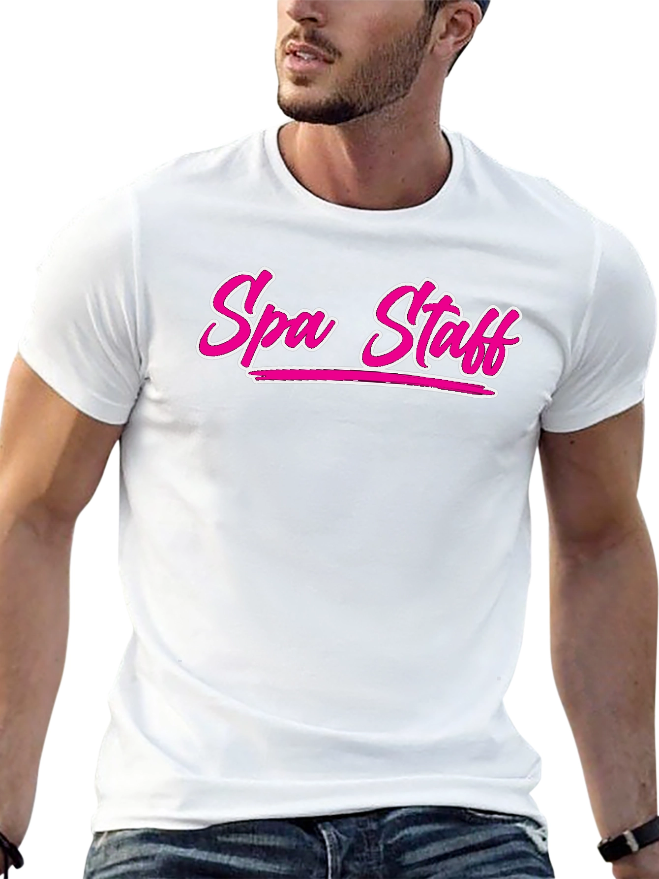 Spa Staff Black T-Shirt