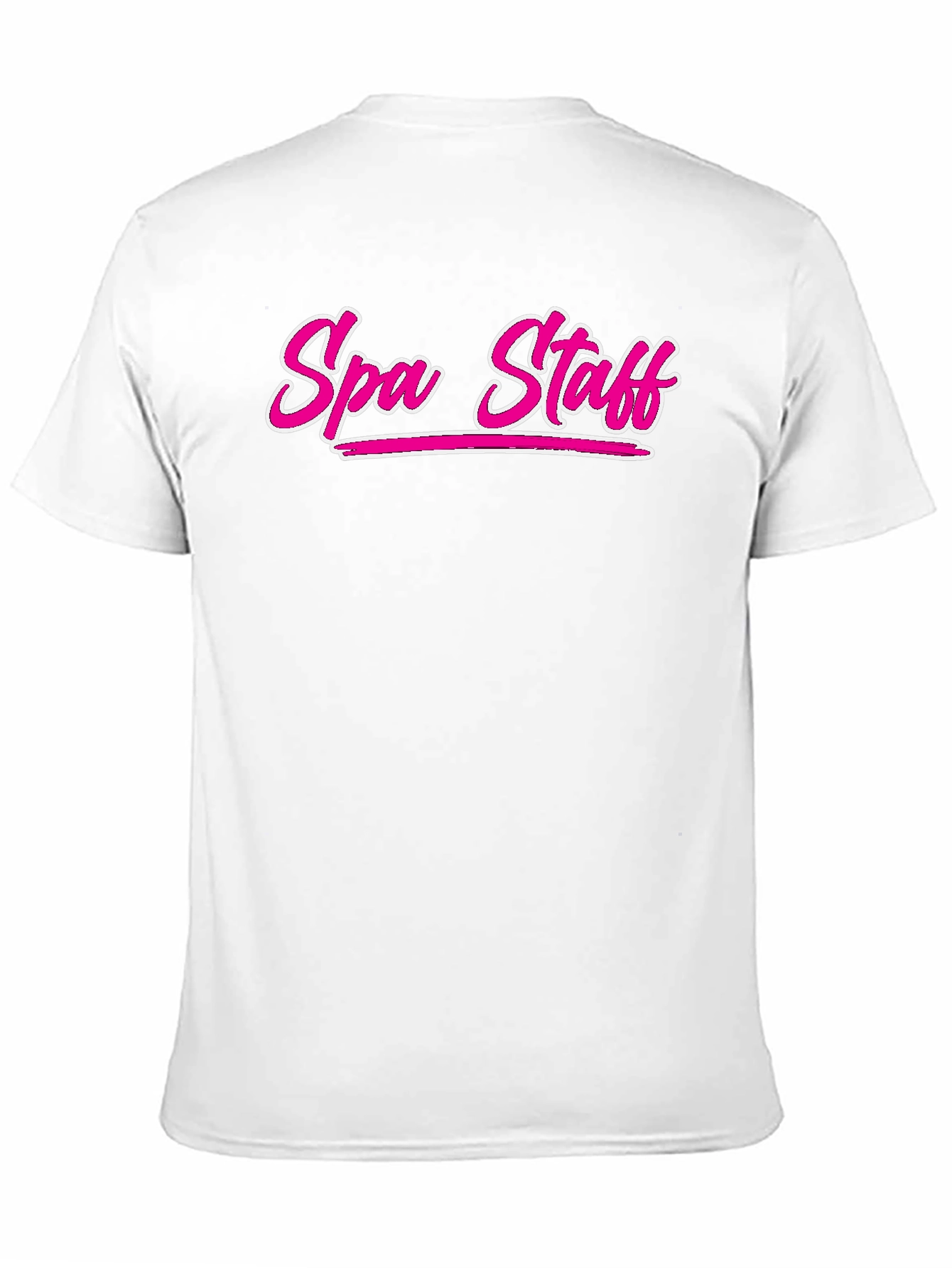 Spa Staff Black T-Shirt