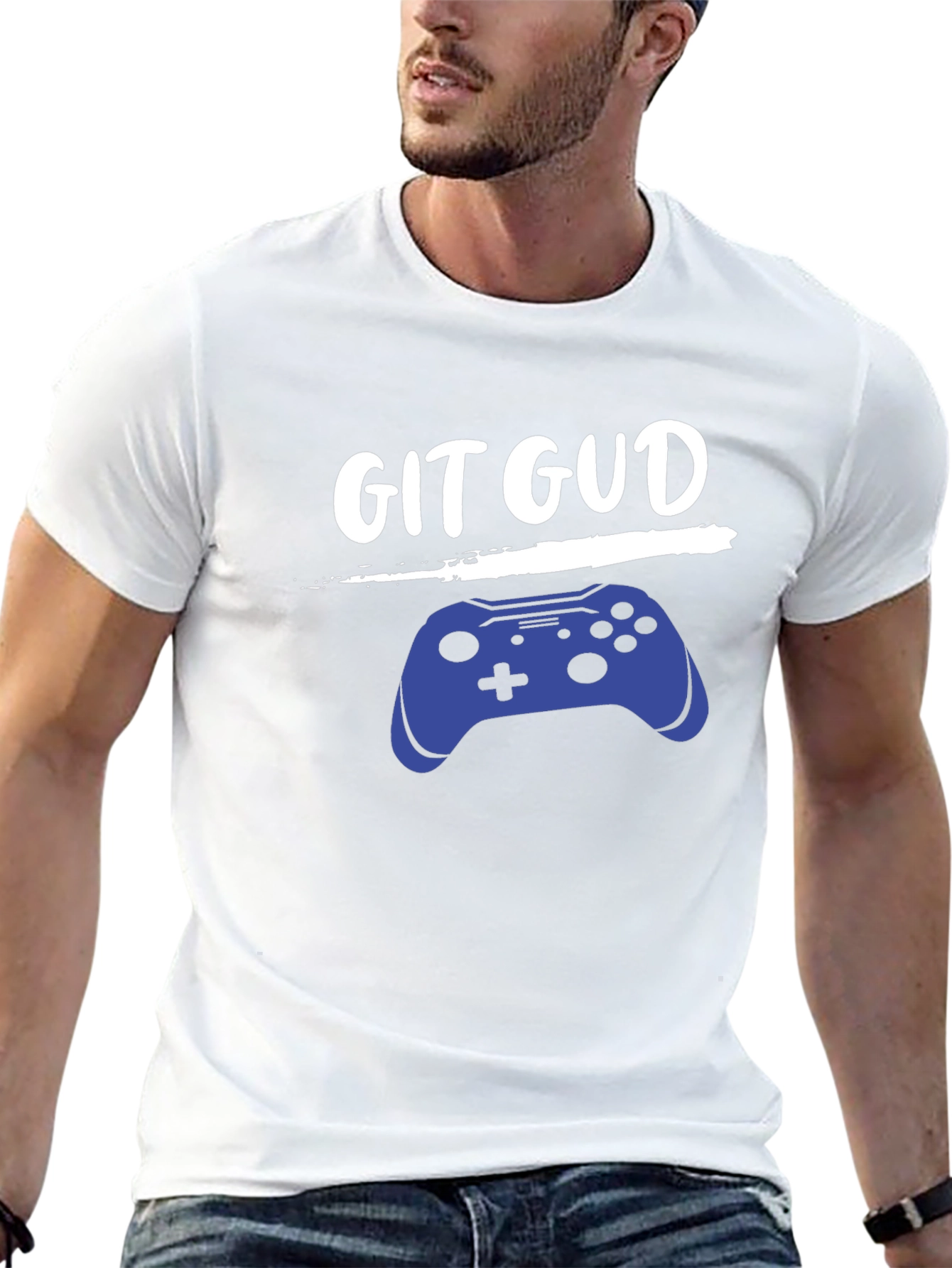 Git Gud Gamer T-Shirt - Black Cotton Tee