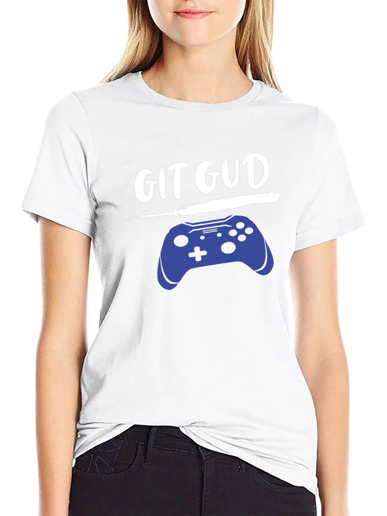 Git Gud Gamer T-Shirt - Black Cotton Tee