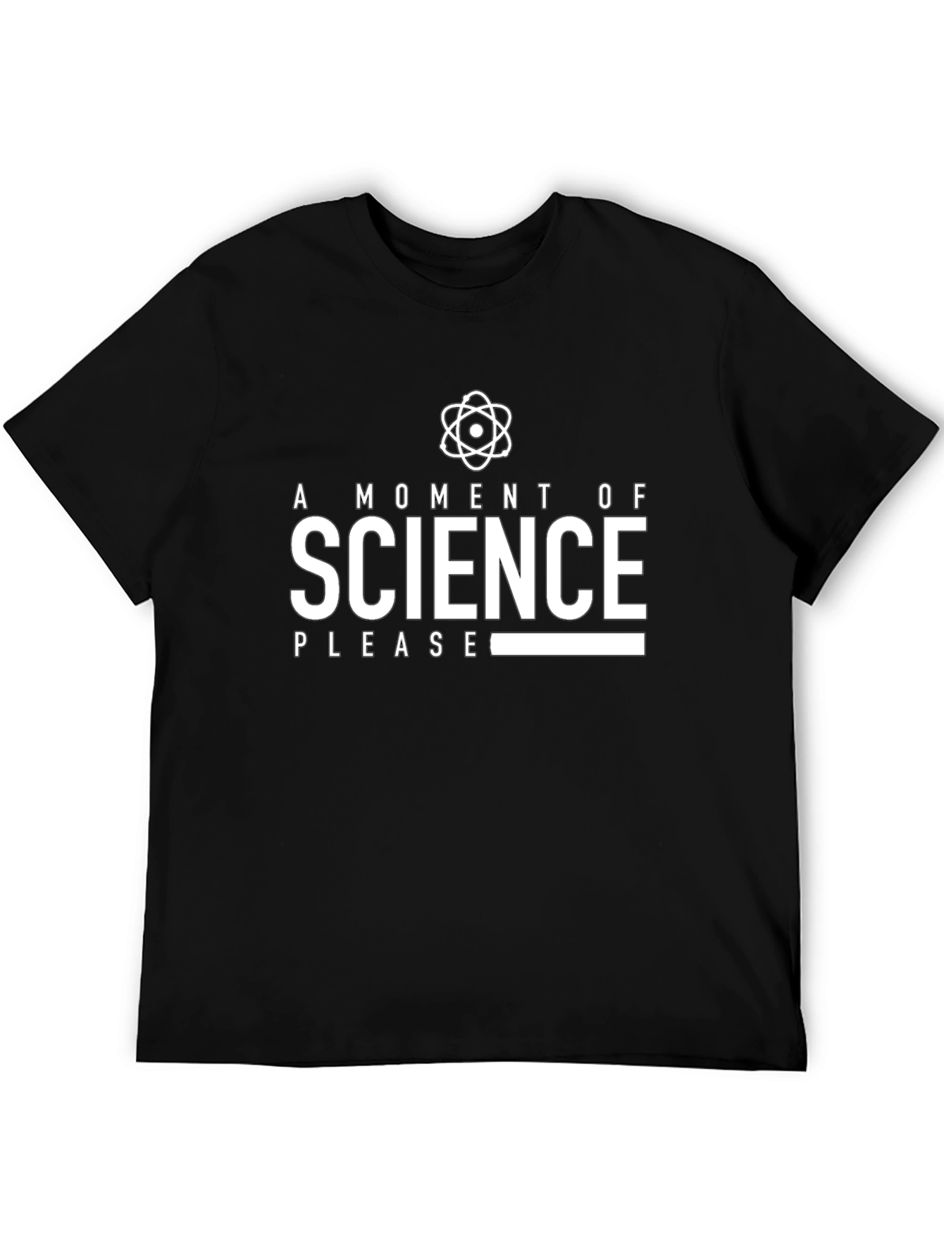 Science Please T-Shirt - Moment of Science Graphic Tee