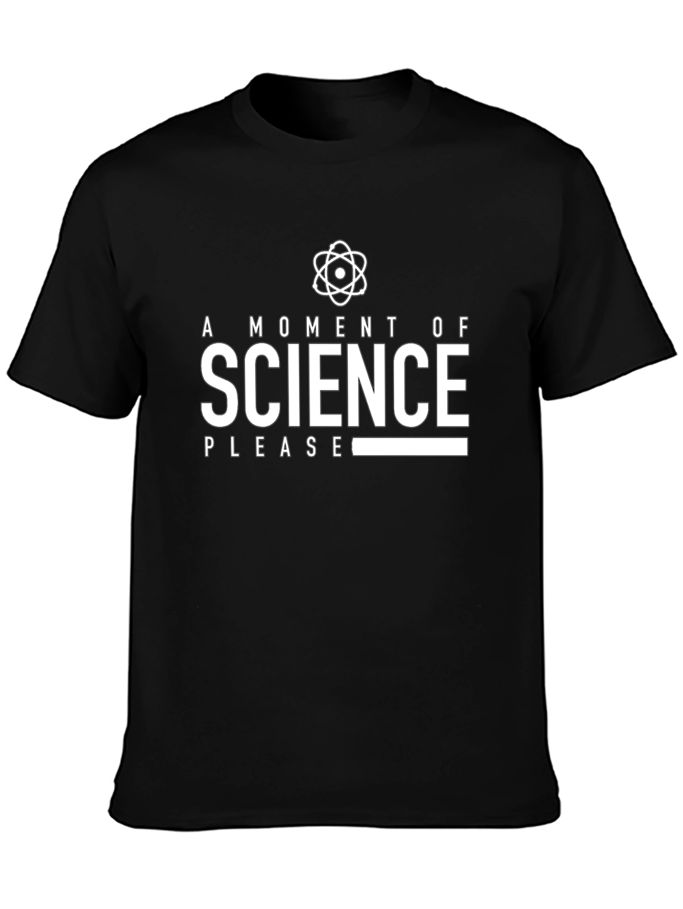 Science Please T-Shirt - Moment of Science Graphic Tee