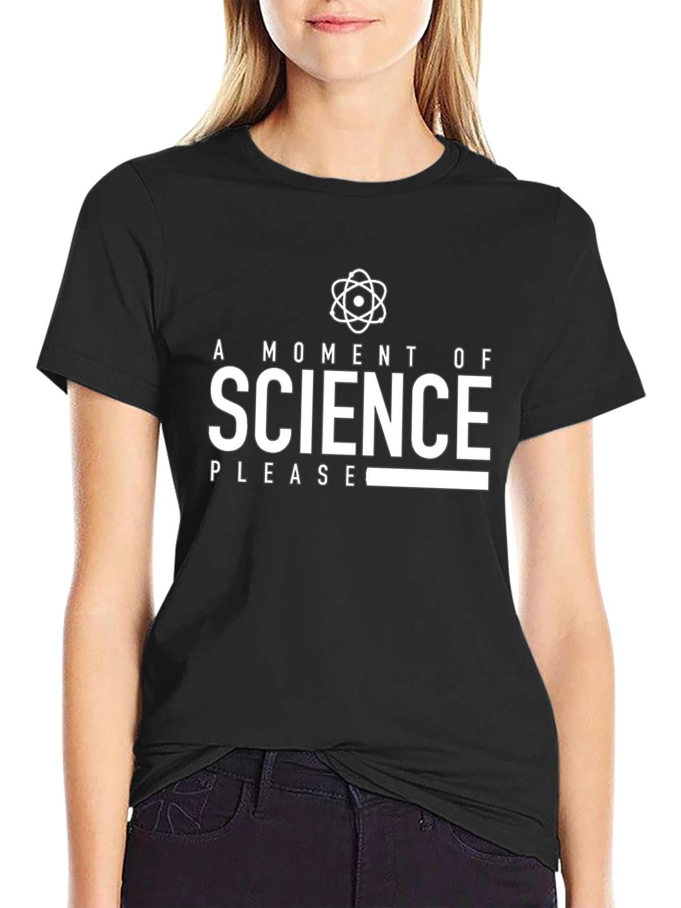 Science Please T-Shirt - Moment of Science Graphic Tee