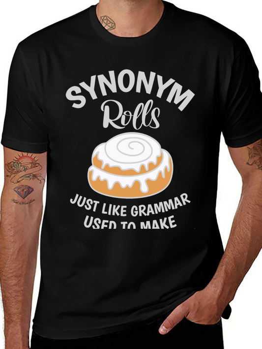 Synonym Rolls Funny Grammar T-Shirt