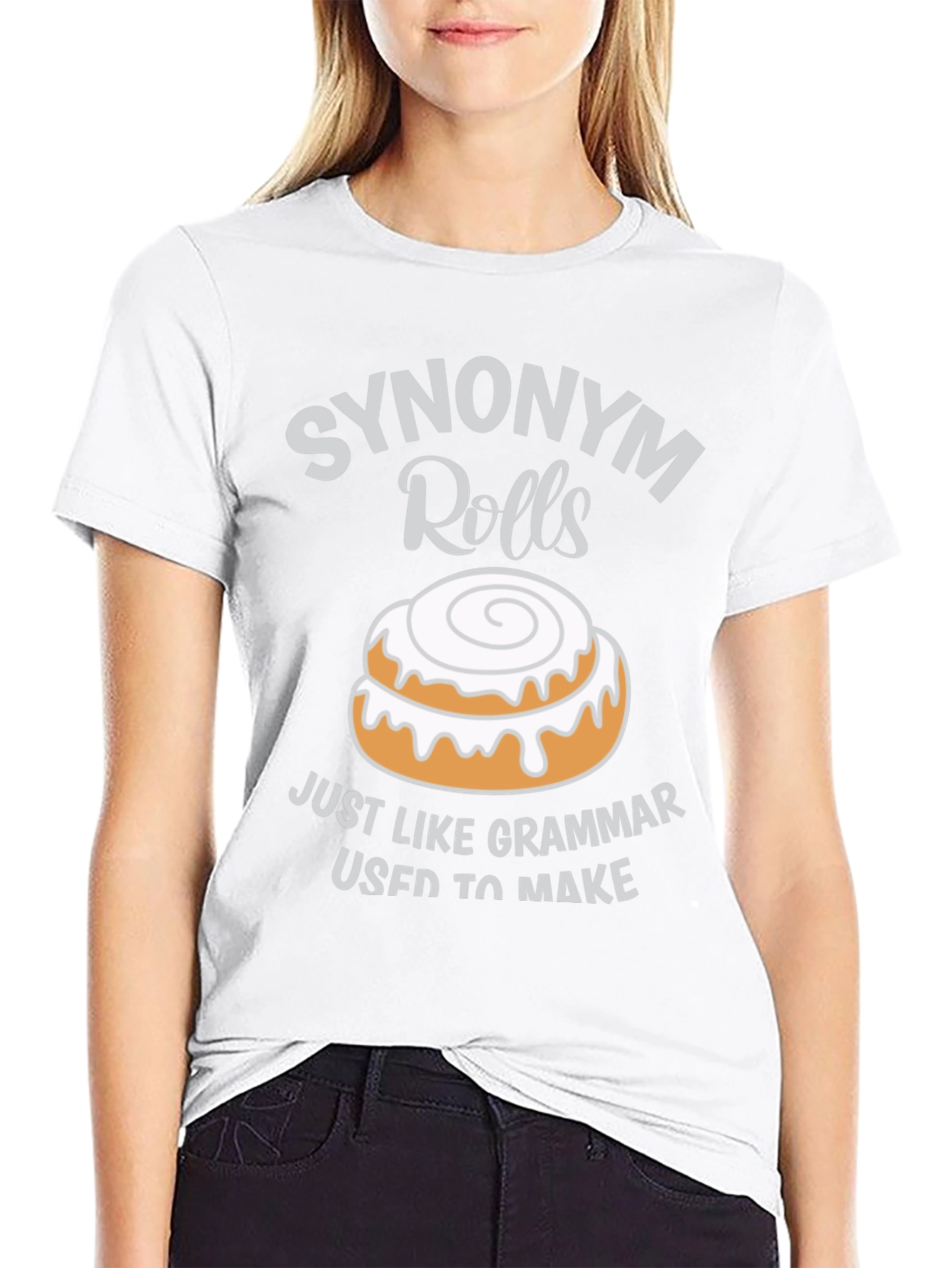 Synonym Rolls Funny Grammar T-Shirt