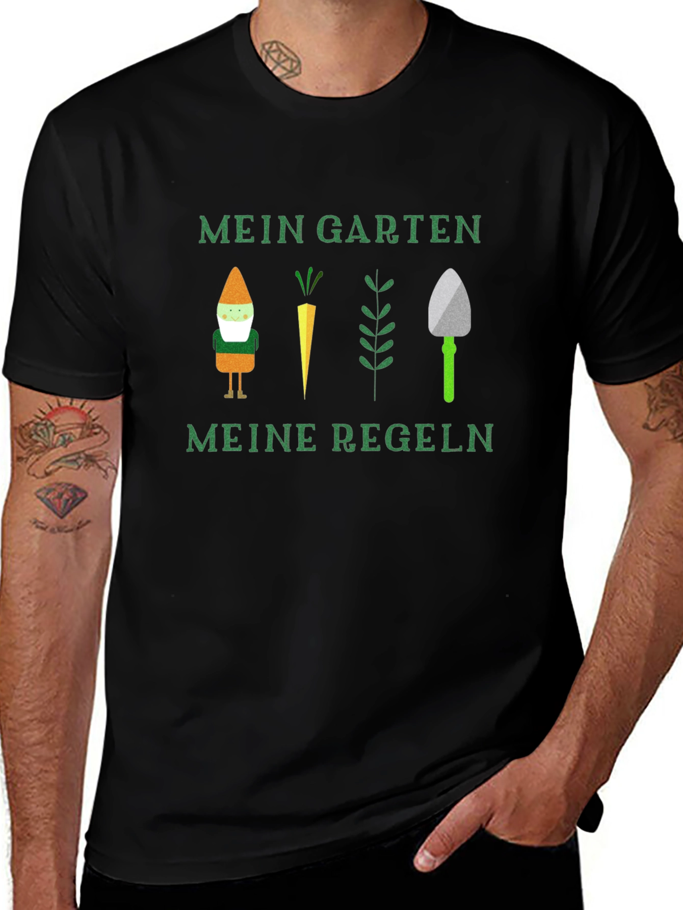 Gardening Rules T-Shirt - Mein Garten Meine Regeln