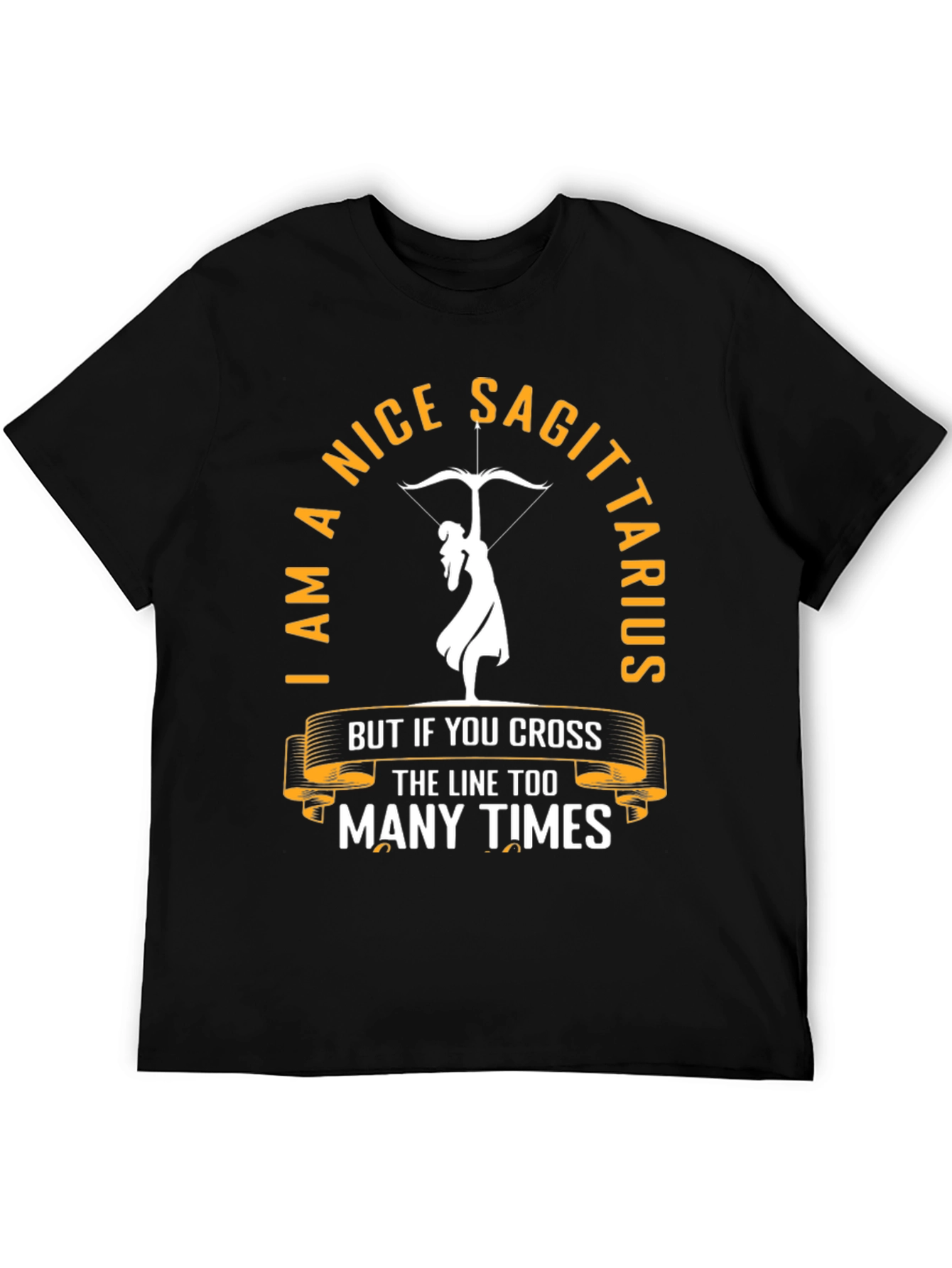 Nice Sagittarius Graphic Tee