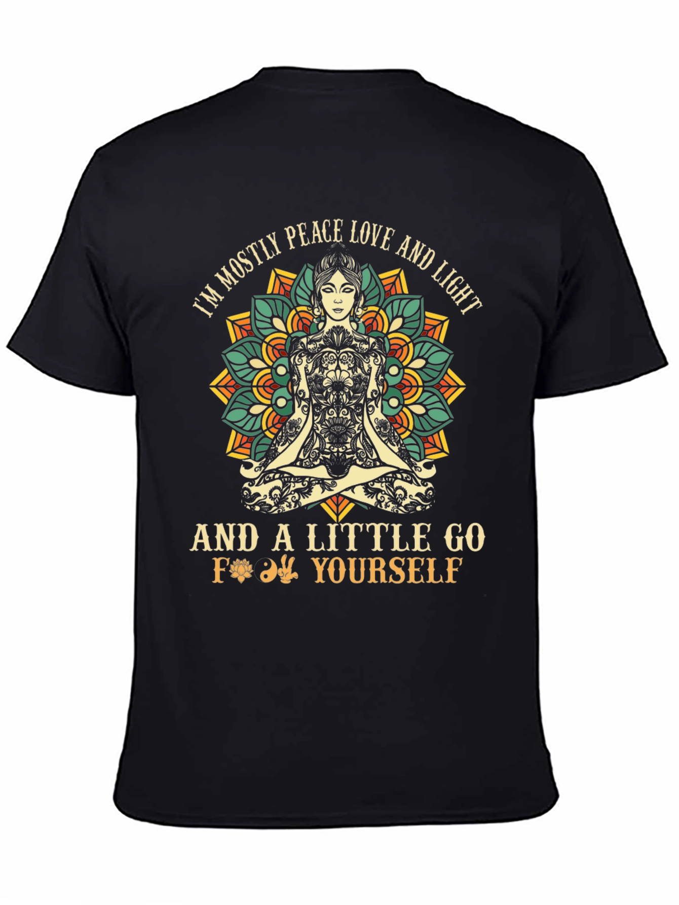 Peace Love & Light Graphic T-Shirt