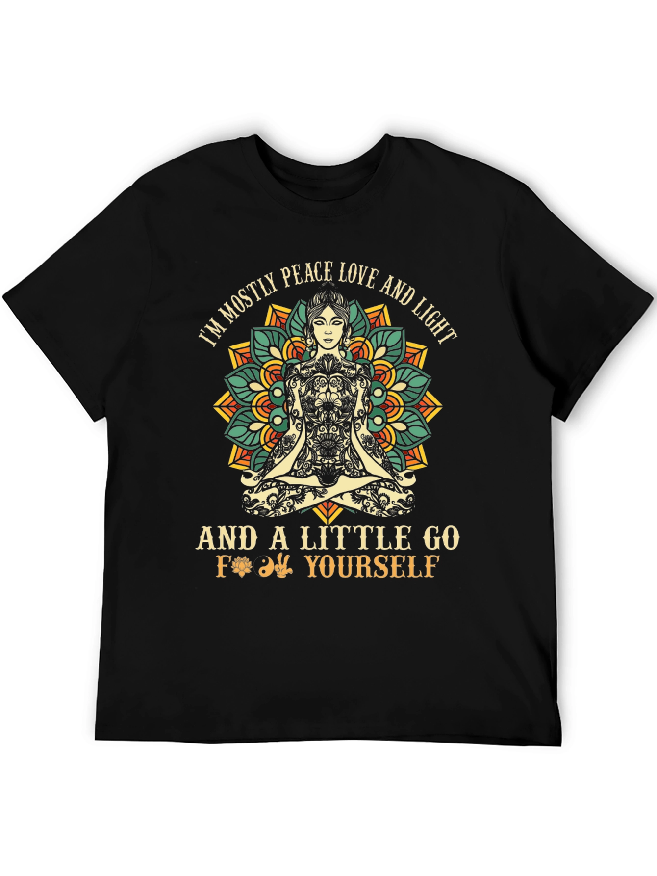 Peace Love & Light Graphic T-Shirt