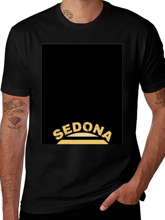 Sedona Graphic Tee - Retro Style Black