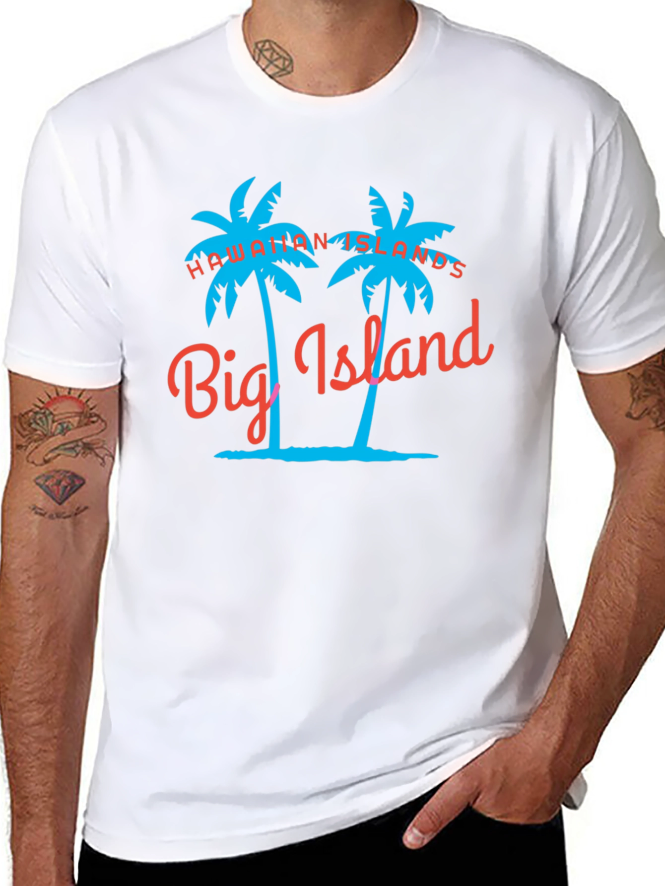 Big Island Hawaiian Palm T-Shirt
