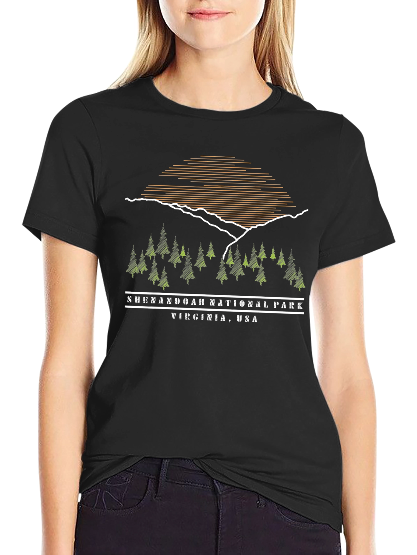 Shenandoah National Park T-Shirt: Virginia USA Graphic Tee