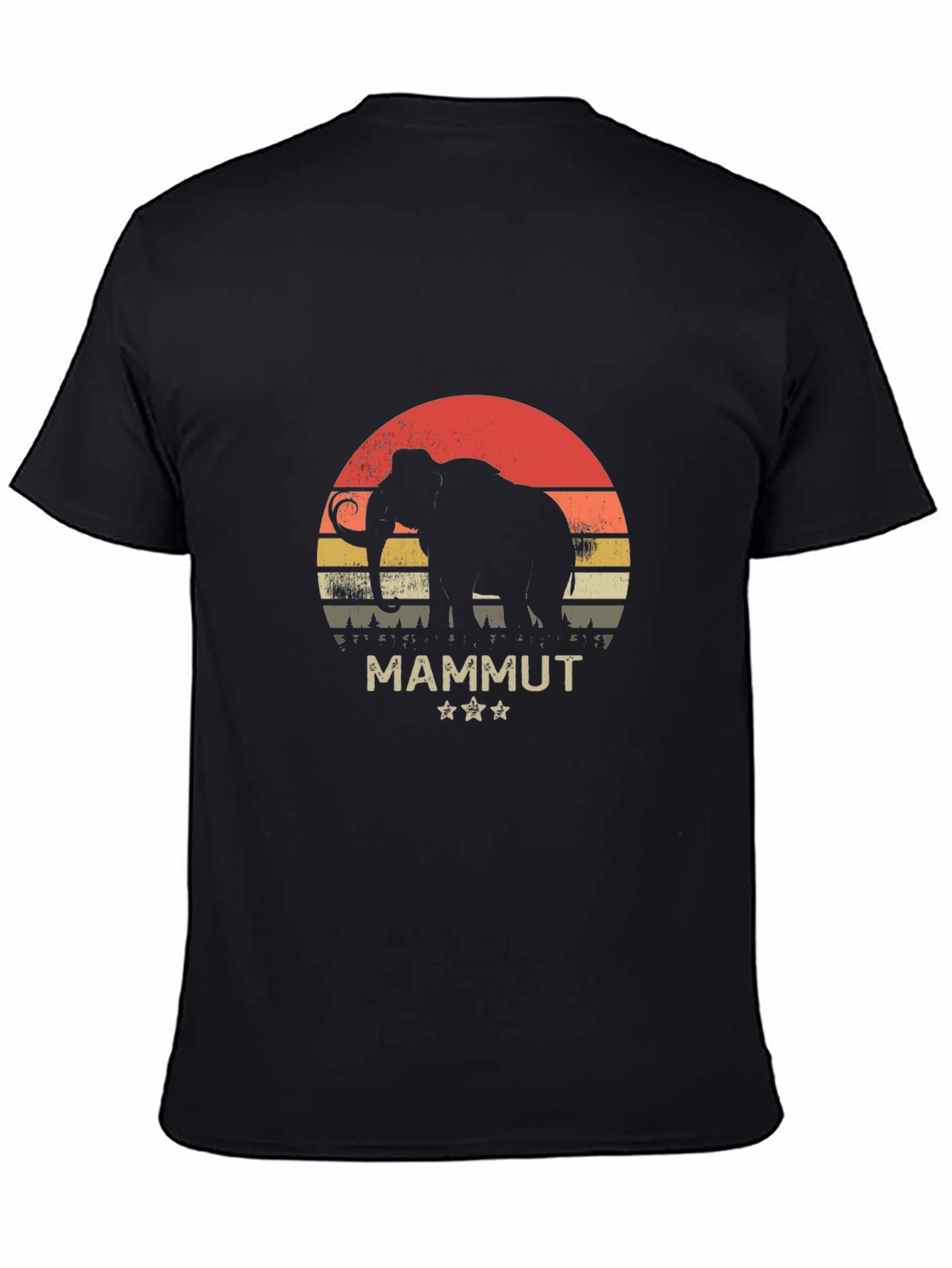 Mammut T-Shirt Retro Elephant Graphic