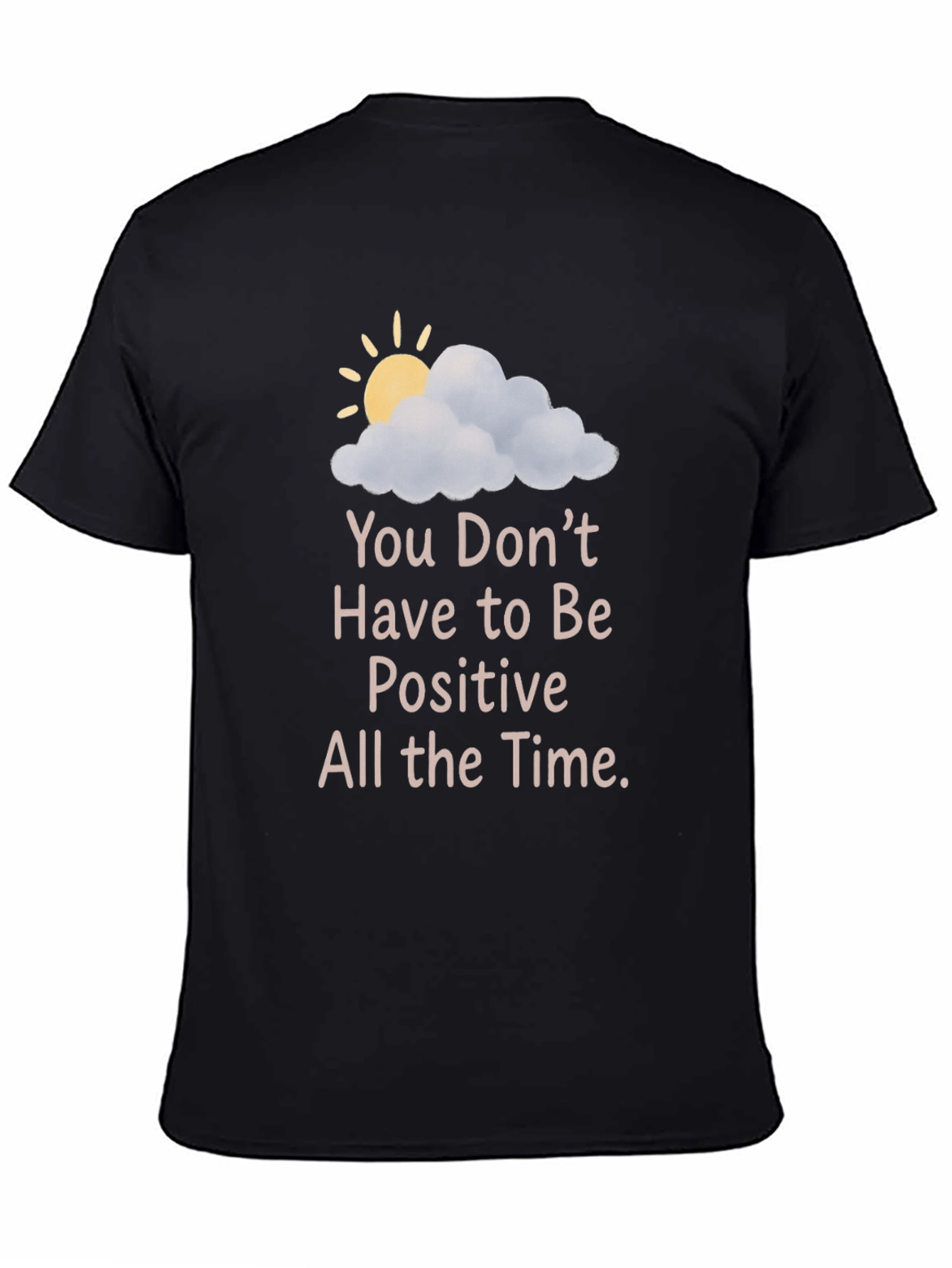 Positive Vibes Graphic Tee - Comfort and Style