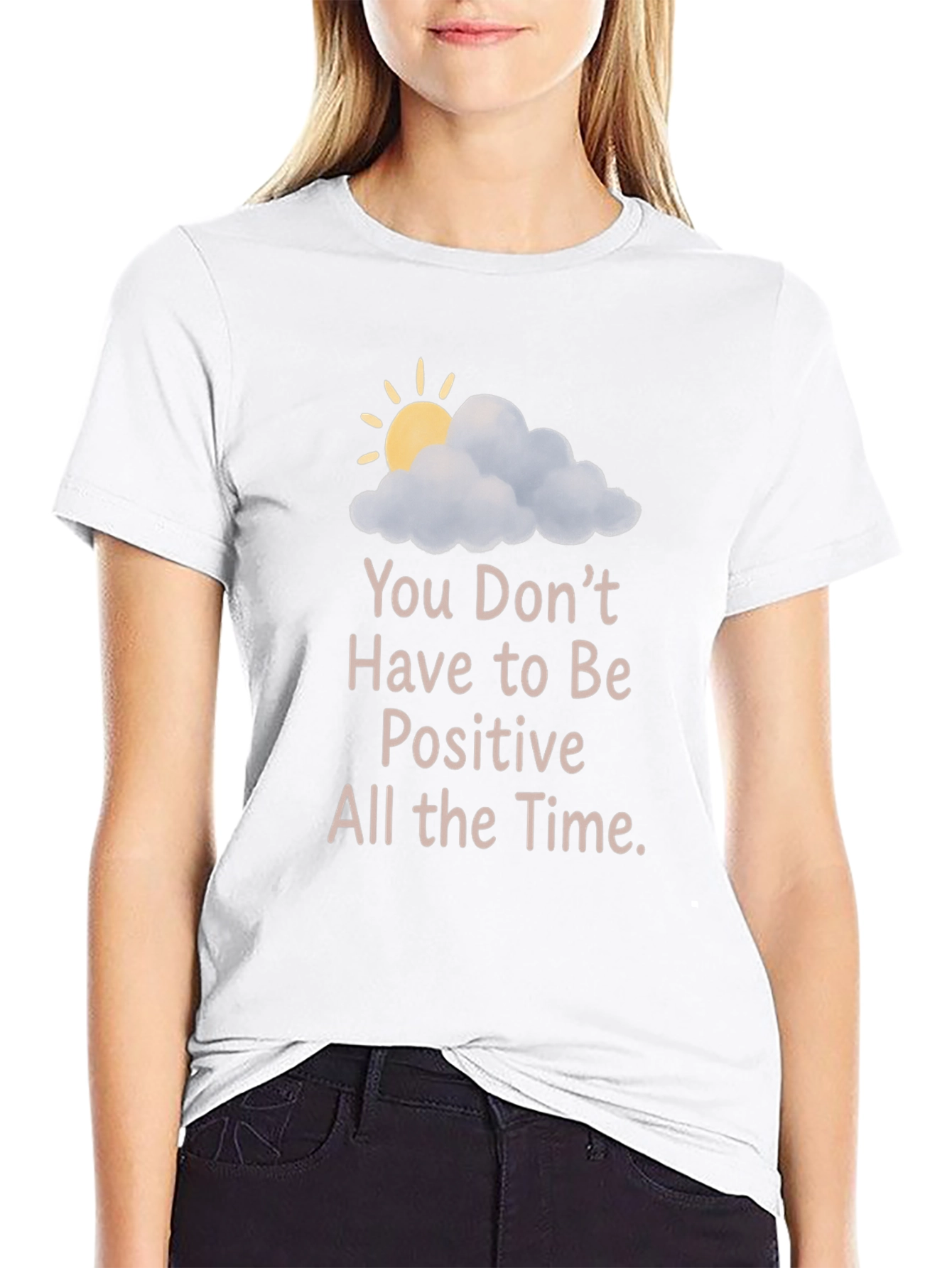 Positive Vibes Graphic Tee - Comfort and Style