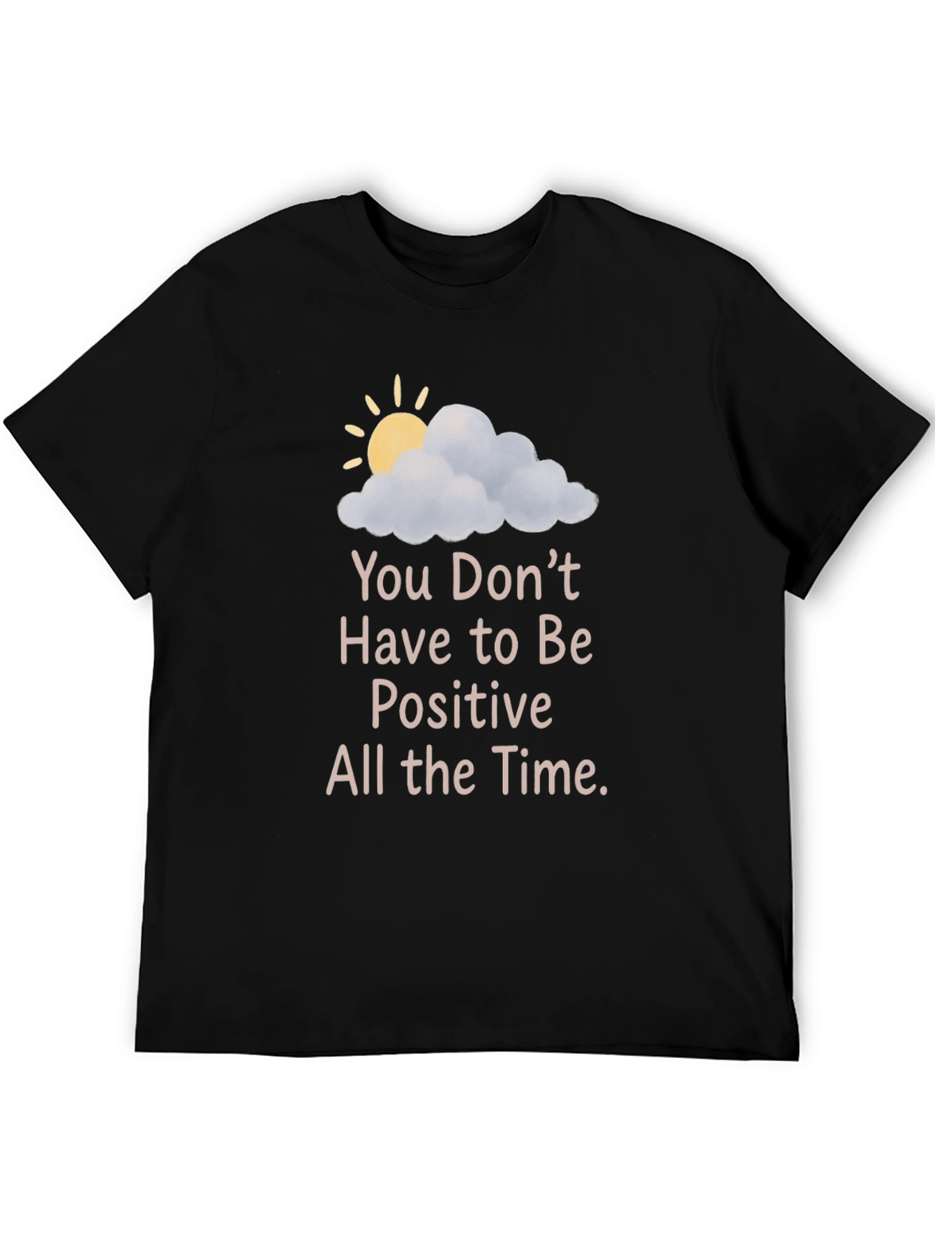 Positive Vibes Graphic Tee - Comfort and Style