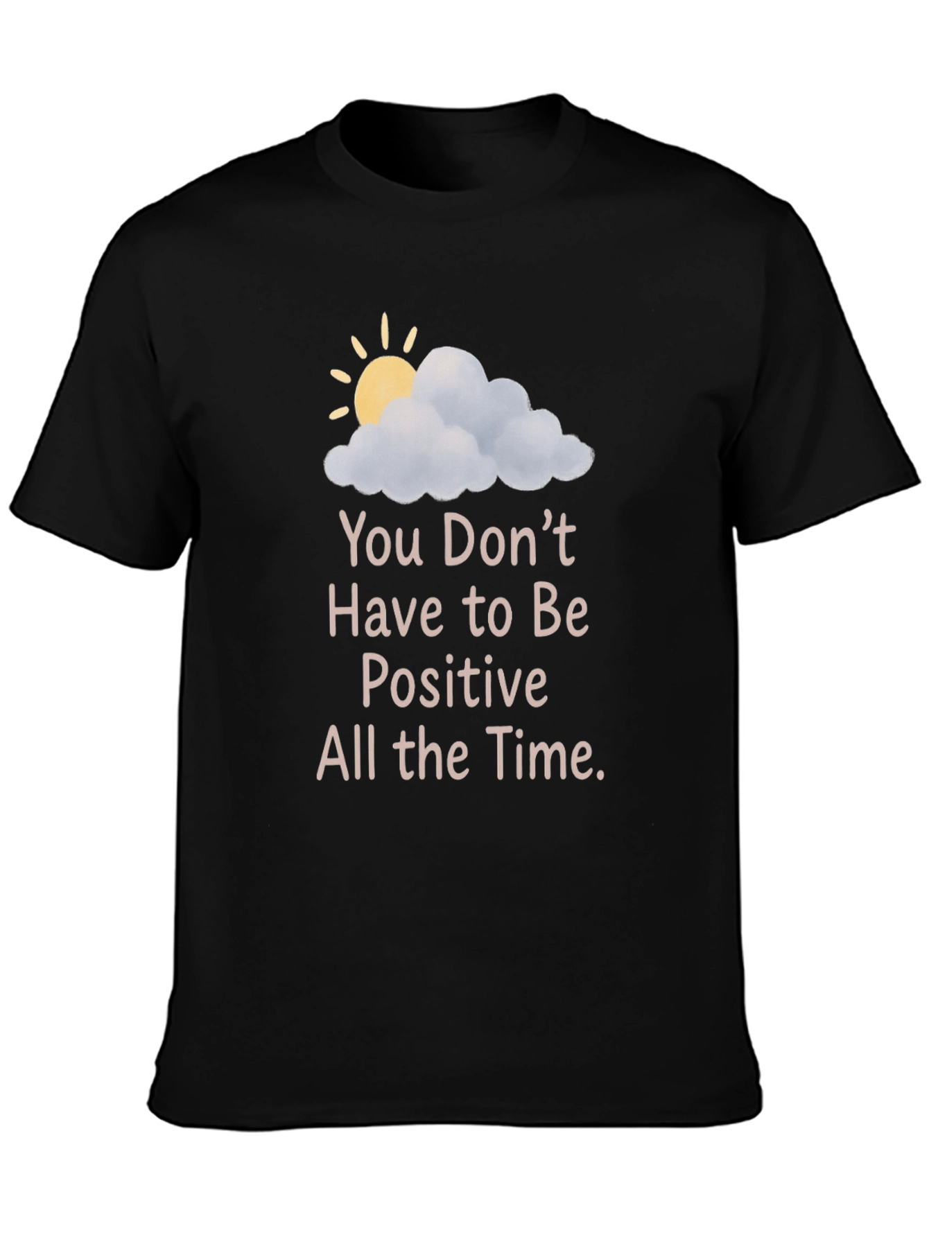 Positive Vibes Graphic Tee - Comfort and Style