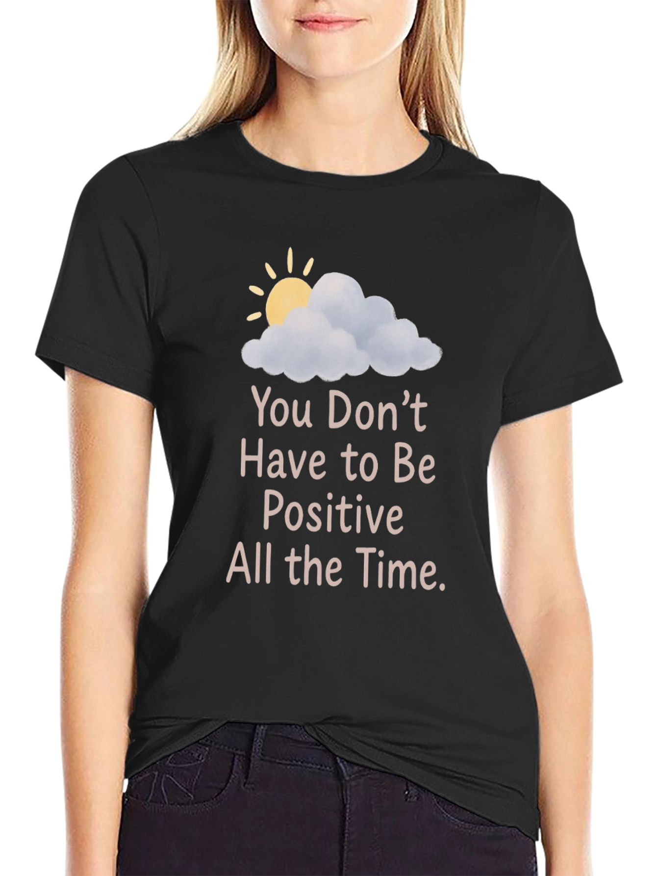 Positive Vibes Graphic Tee - Comfort and Style