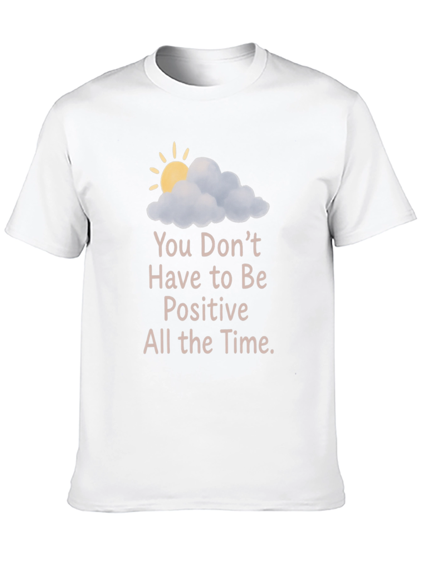 Positive Vibes Graphic Tee - Comfort and Style