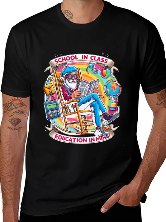 School in Class Graphic T-Shirt