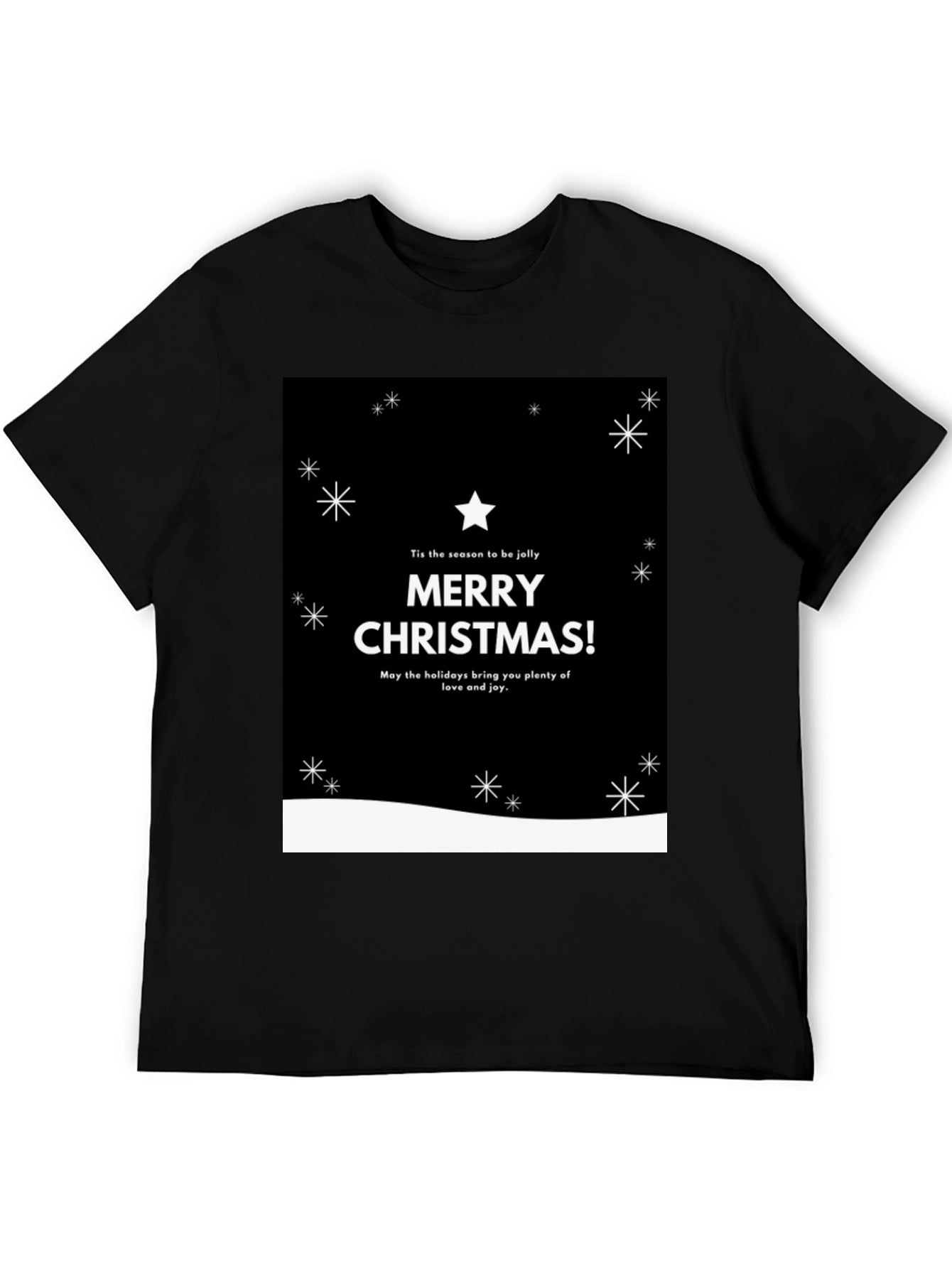 Merry Christmas T-Shirt Holiday Graphic Tee