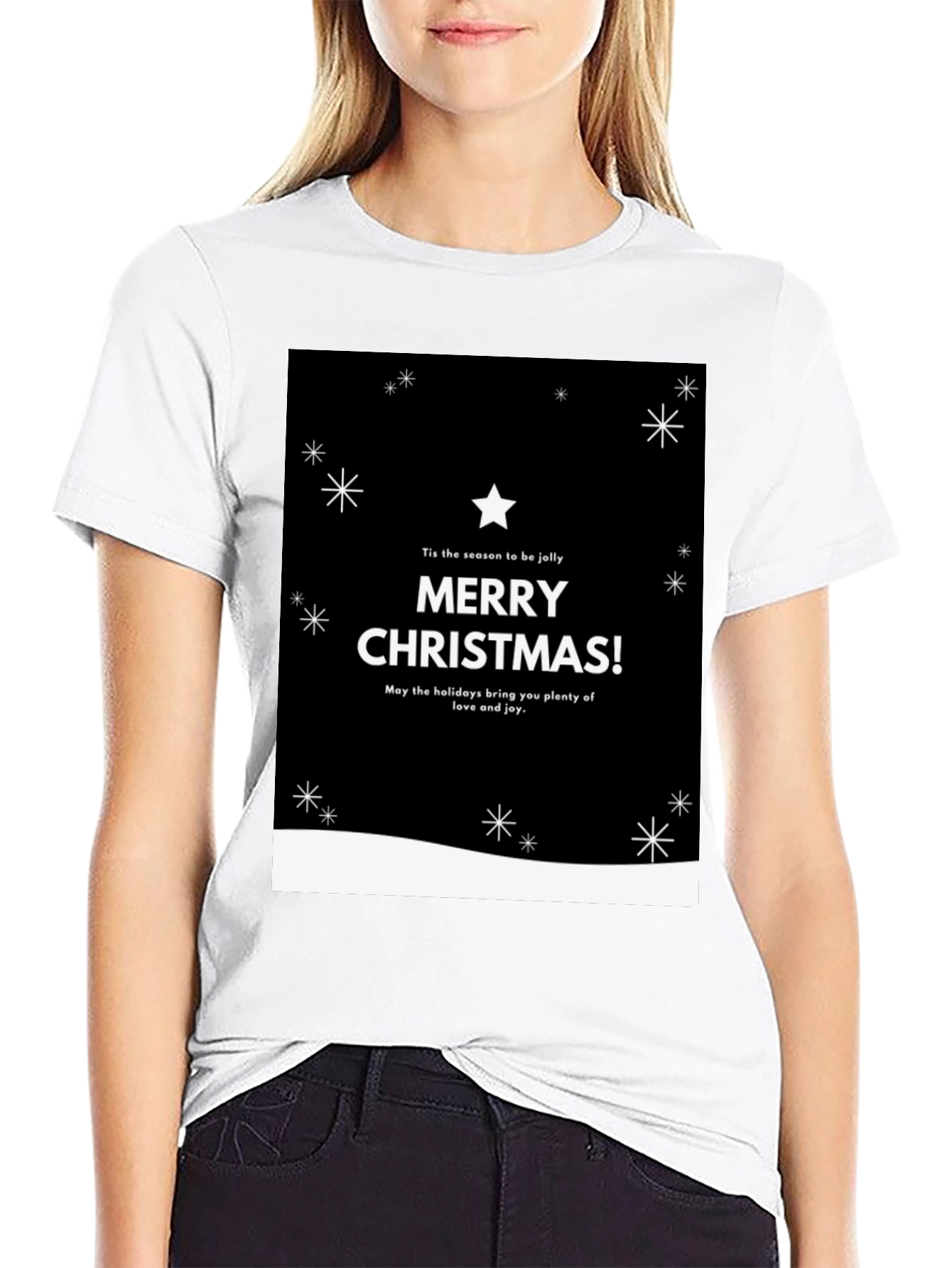 Merry Christmas T-Shirt Holiday Graphic Tee