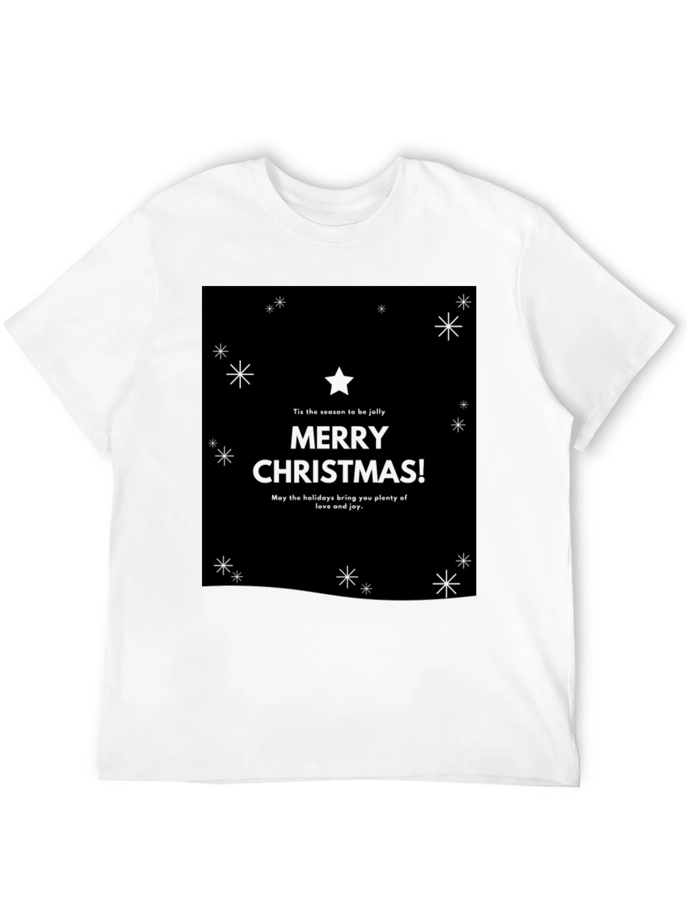 Merry Christmas T-Shirt Holiday Graphic Tee