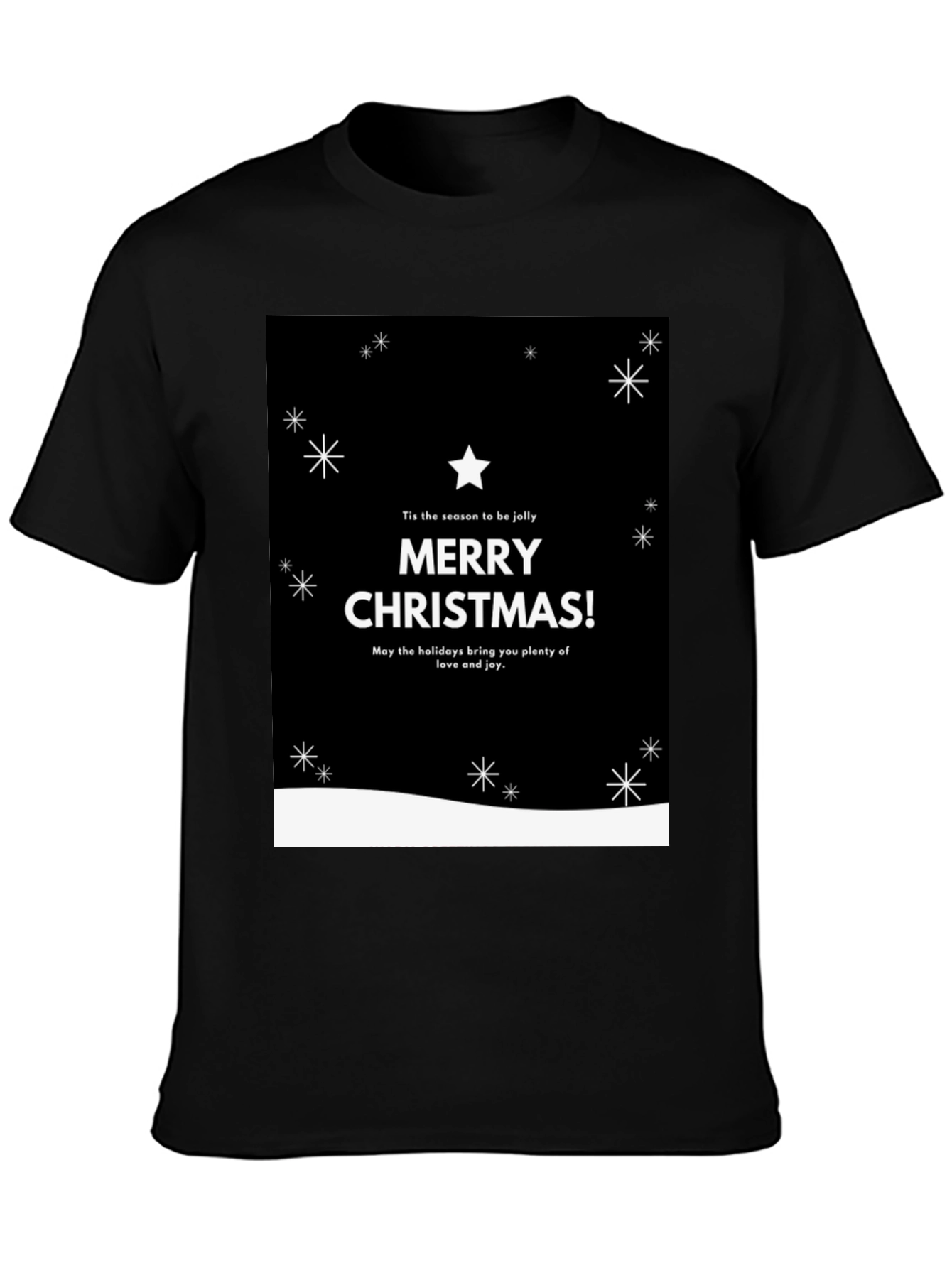 Merry Christmas T-Shirt Holiday Graphic Tee