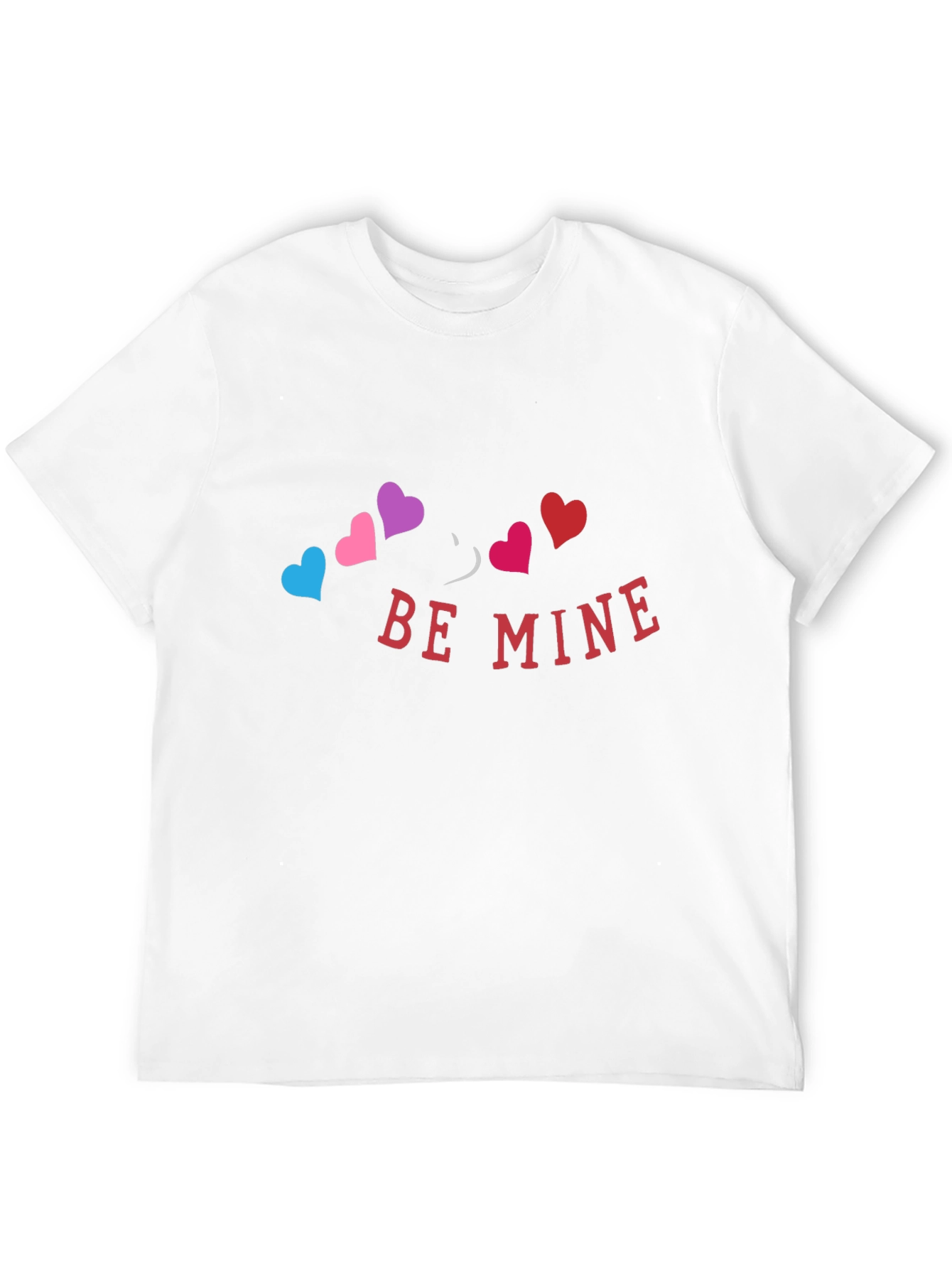 Be Mine Heart T-Shirt - Valentines Day Love Tee