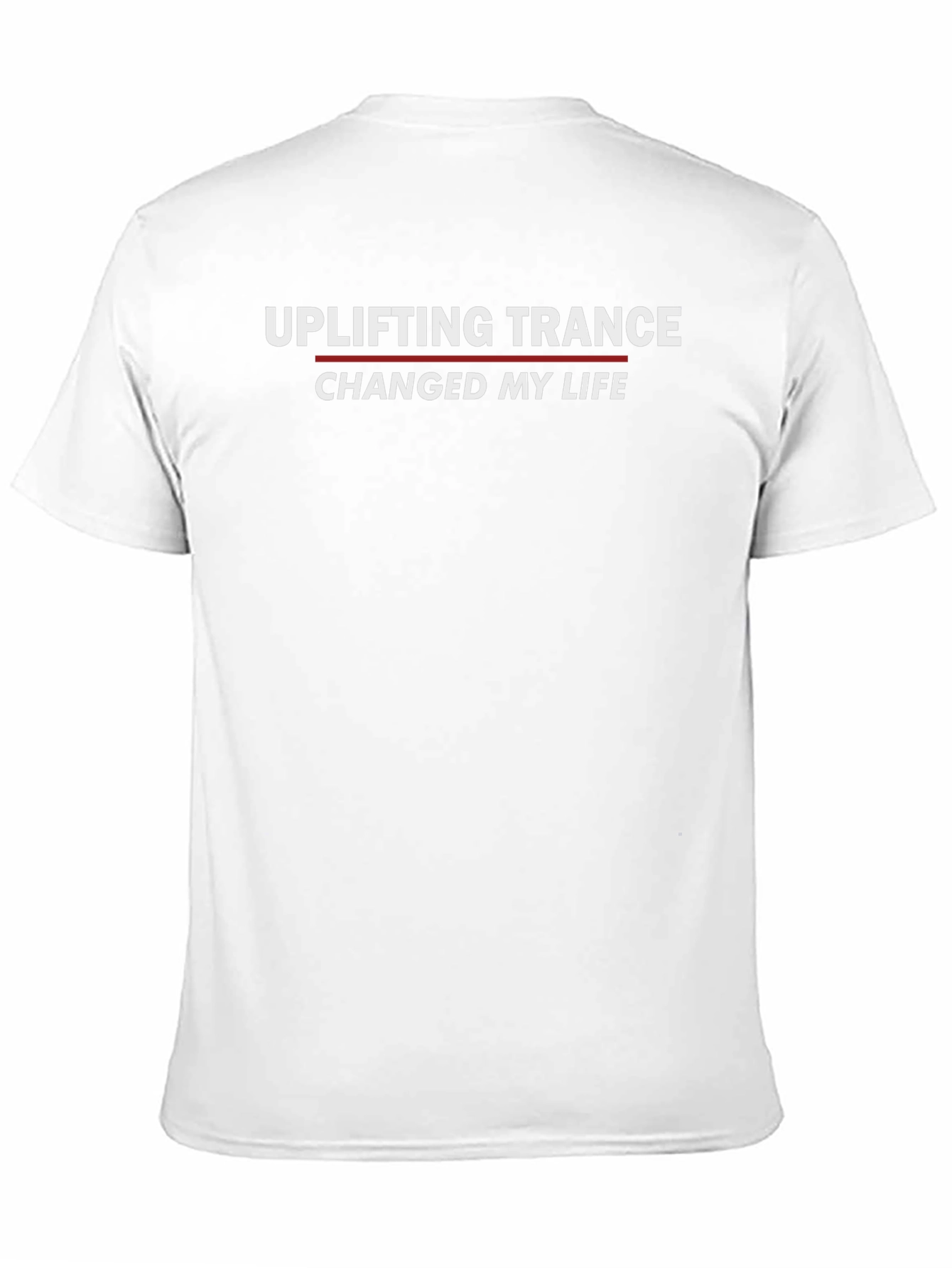 Uplifting Trance Changed My Life Black T-Shirt