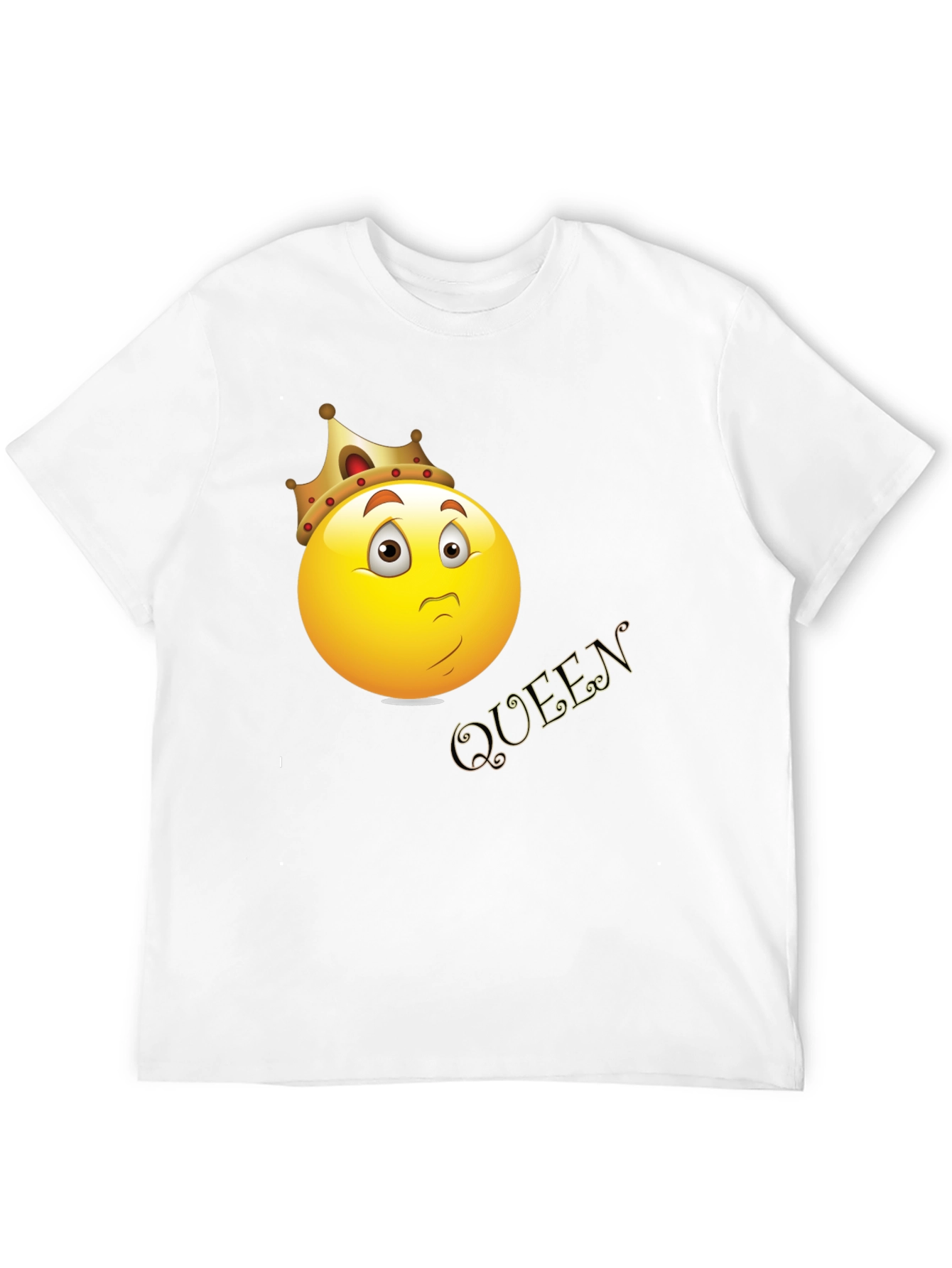 Queen Emoji Graphic T-Shirt